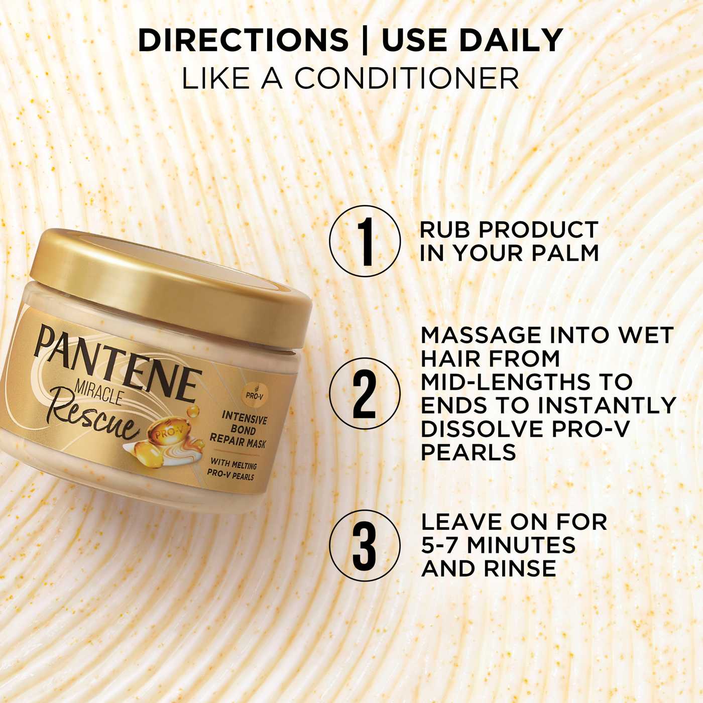 Pantene Miracle Rescue Intensive Bond Repair Mask; image 8 of 10