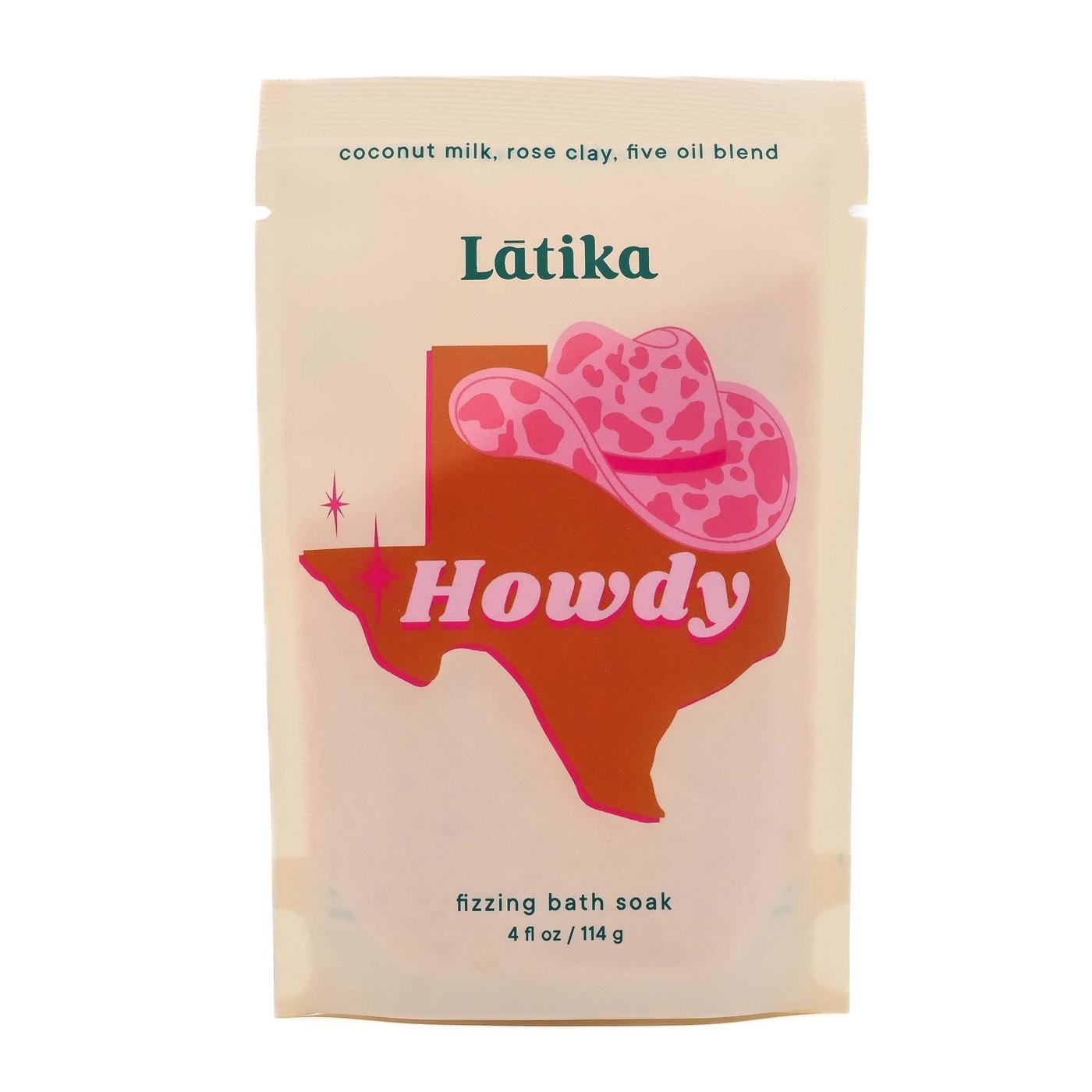 Latika Body Essentials Fizzling Bath Salt - Howdy ; image 1 of 2