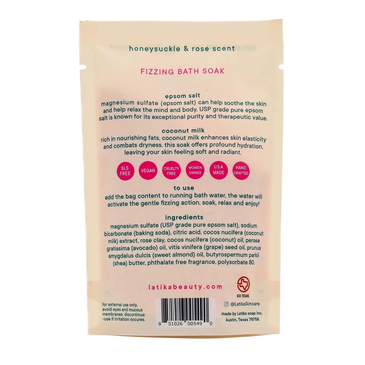 Latika Body Essentials Fizzling Bath Salt - Howdy ; image 2 of 2