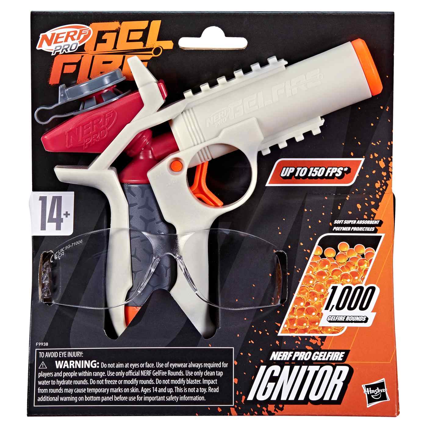 Nerf Pro Gelfire Ignitor Blaster; image 1 of 2