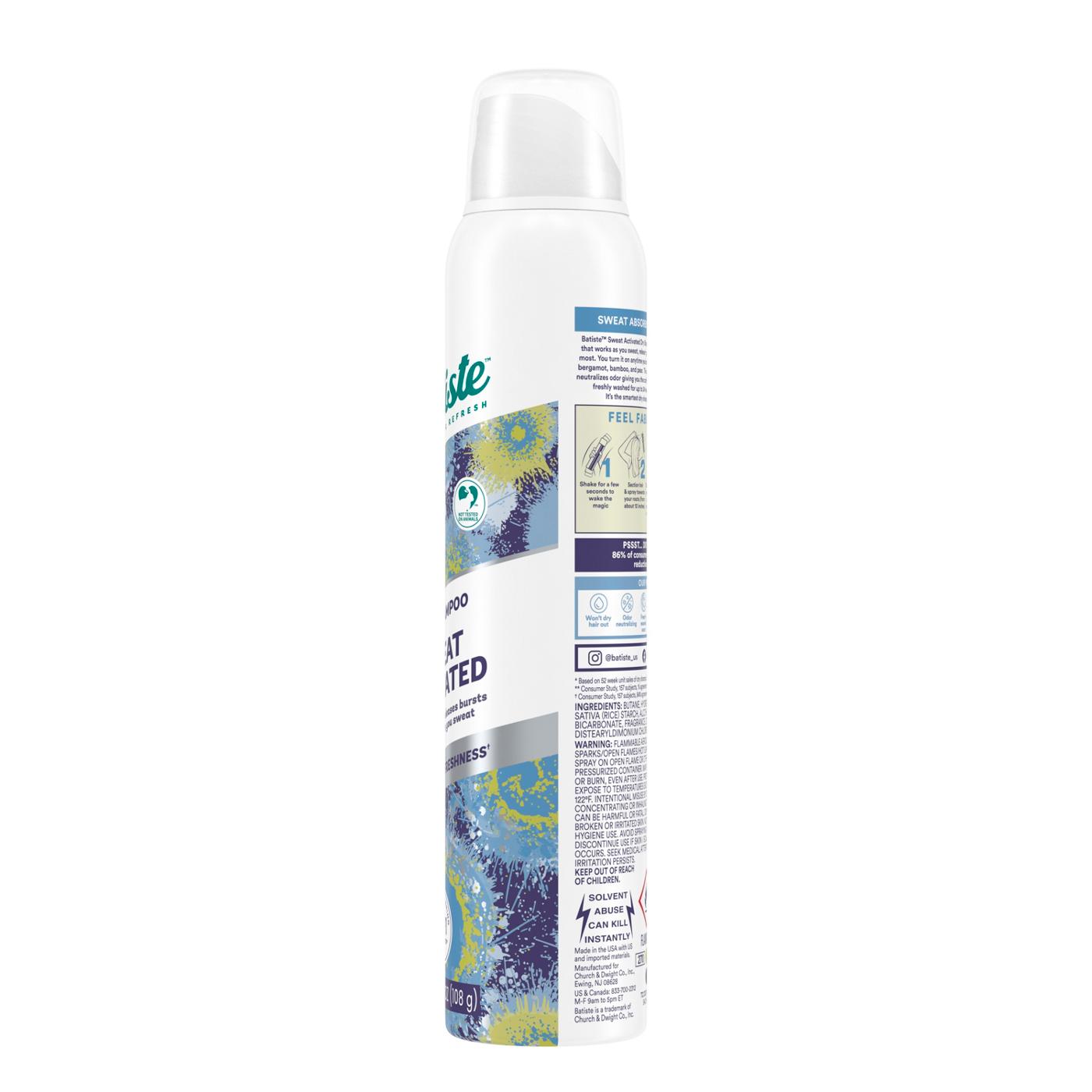 Batiste Sweat Activated Dry Shampoo; image 4 of 4