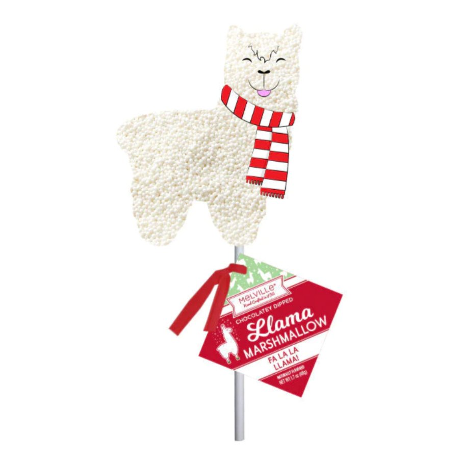 Melville Holiday Llama Marshmallow Pop Shop Candy at HEB