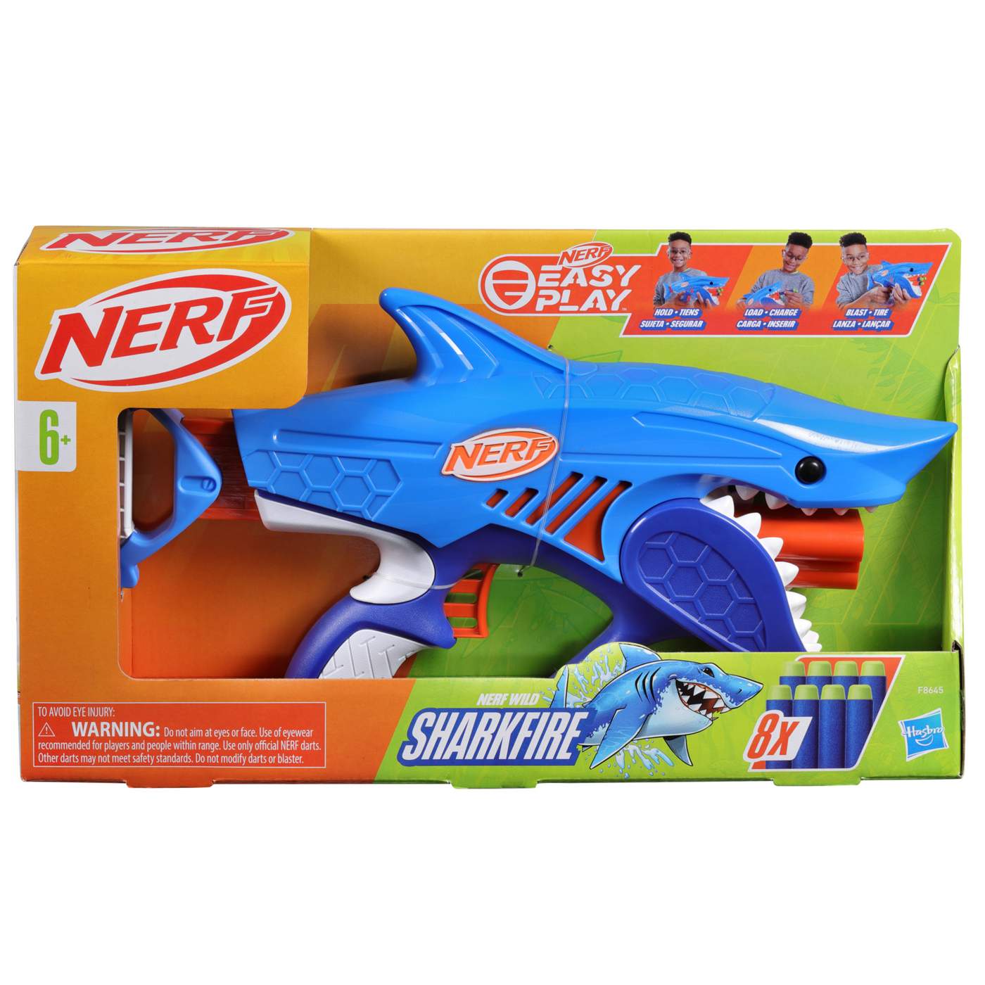 Nerf Sharkfire Dart Blaster; image 1 of 2