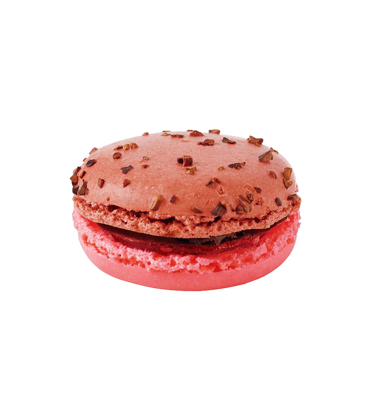 H-E-B Bakery Raspberry Chocolate Macaron Cookie; image 1 of 2