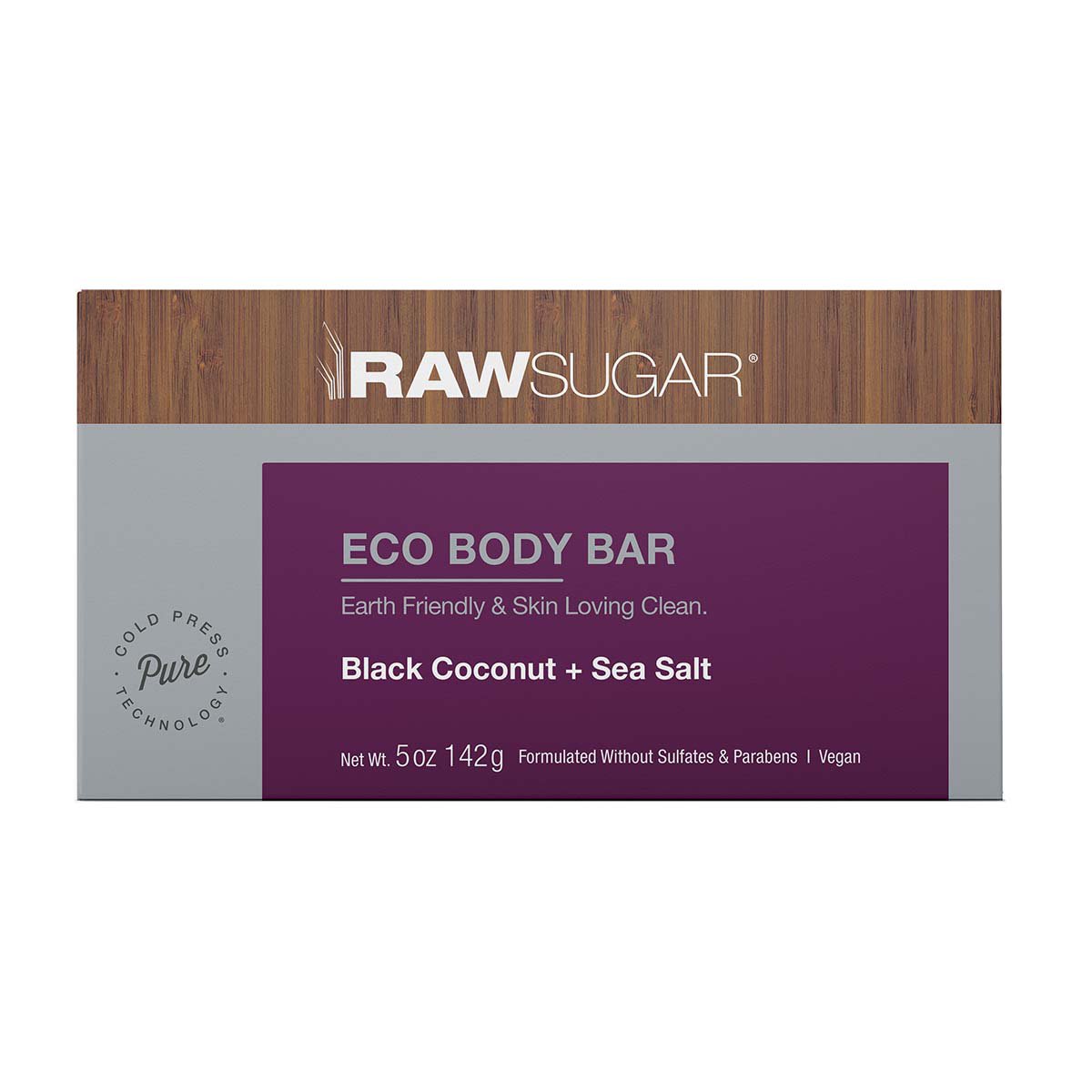 Raw Sugar Eco Body Bar Black Coconut Sea Salt Shop Hand And Bar