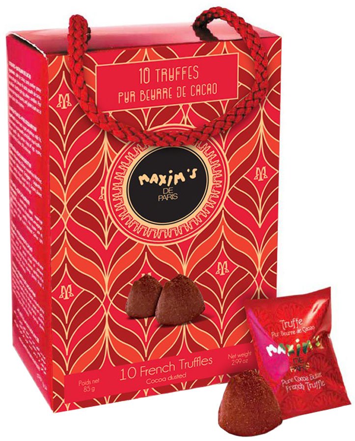 Maxim's De Paris Cocoa Dusted French Truffles, 10 ct | Central