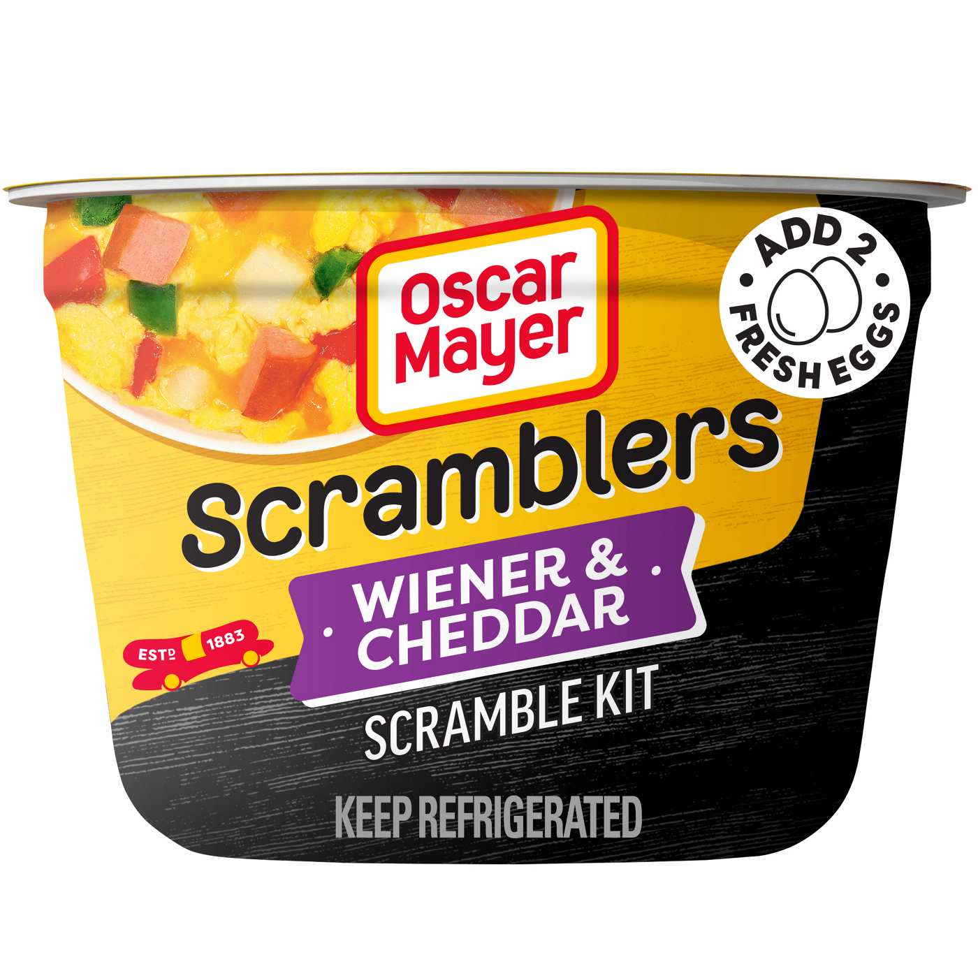 Oscar Mayer Scramblers Breakfast Scramble Kit - Wiener & Cheddar; image 1 of 5