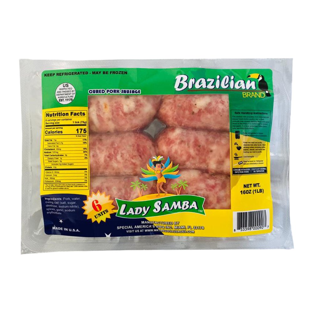 Mr. Tango Lady Samba Cured Pork Sausage, 16 oz | Joe V's Smart