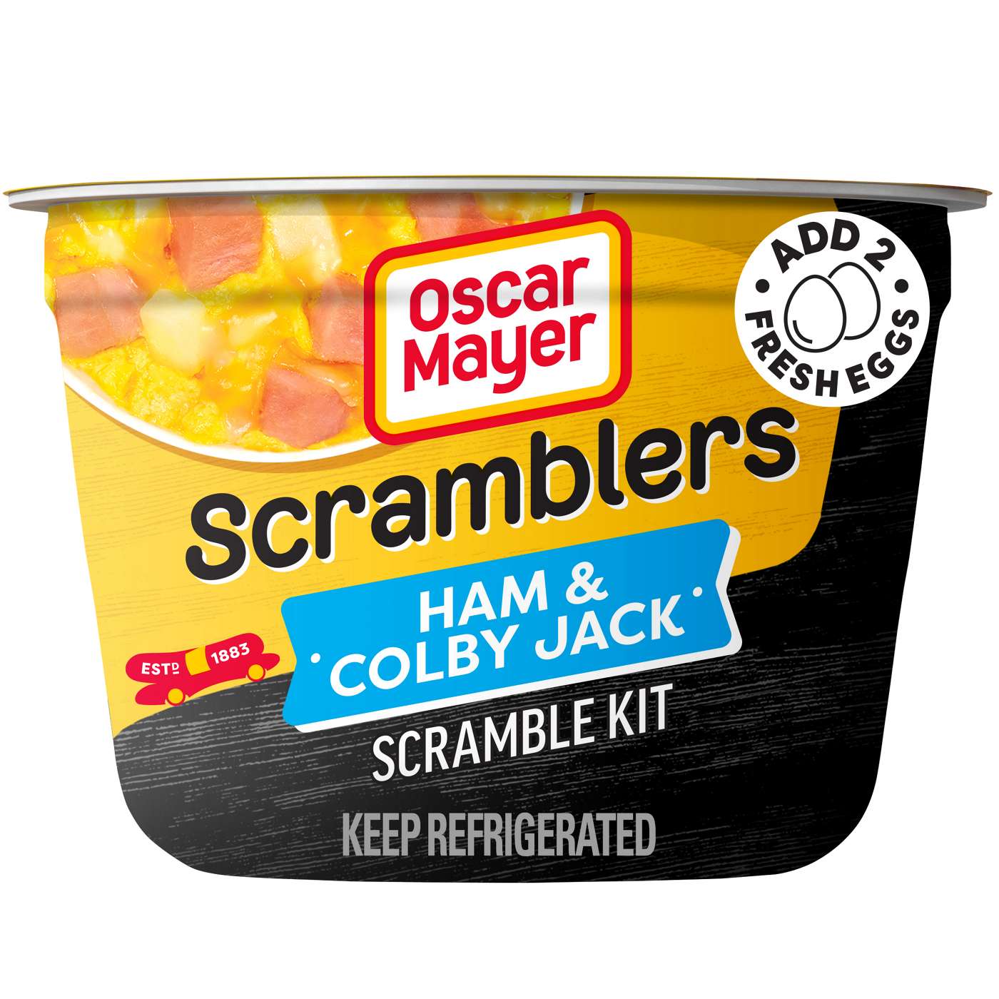 Oscar Mayer Scramblers Kit - Ham & Colby Jack; image 1 of 8