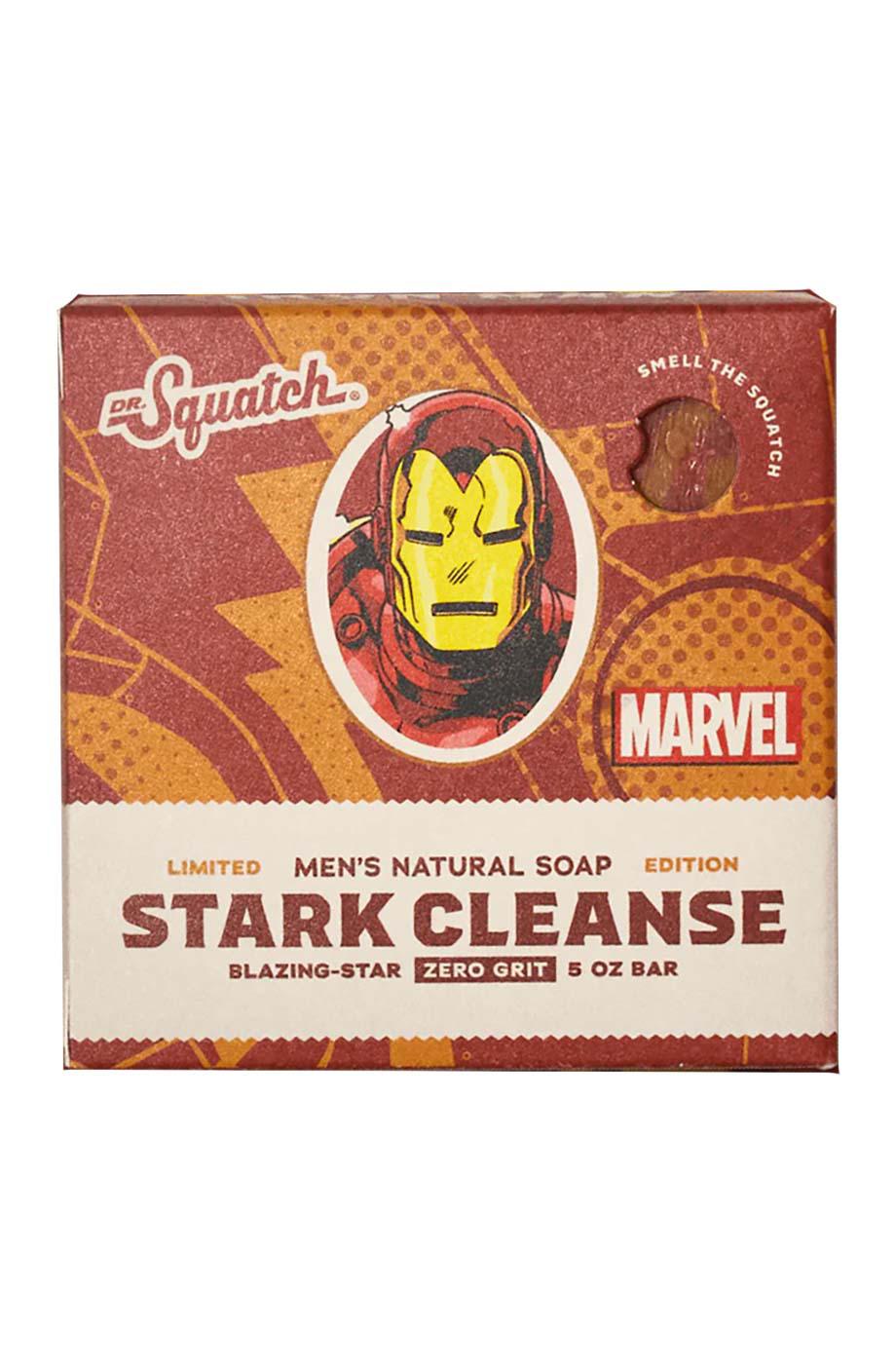 Dr. Squatch Iron Man Stark Cleanse Men's Natural Soap; image 1 of 3