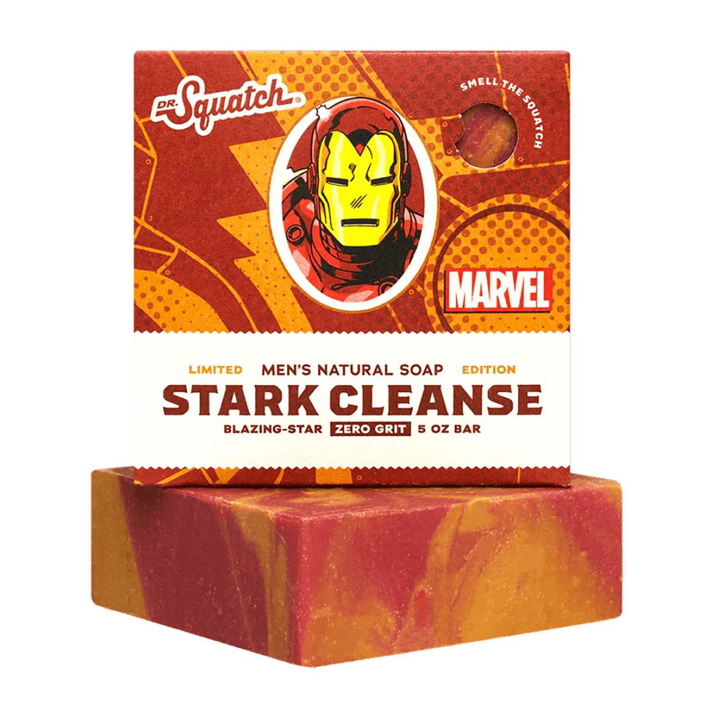 Dr. Squatch Iron Man Stark Cleanse Men's Natural Soap; image 2 of 3