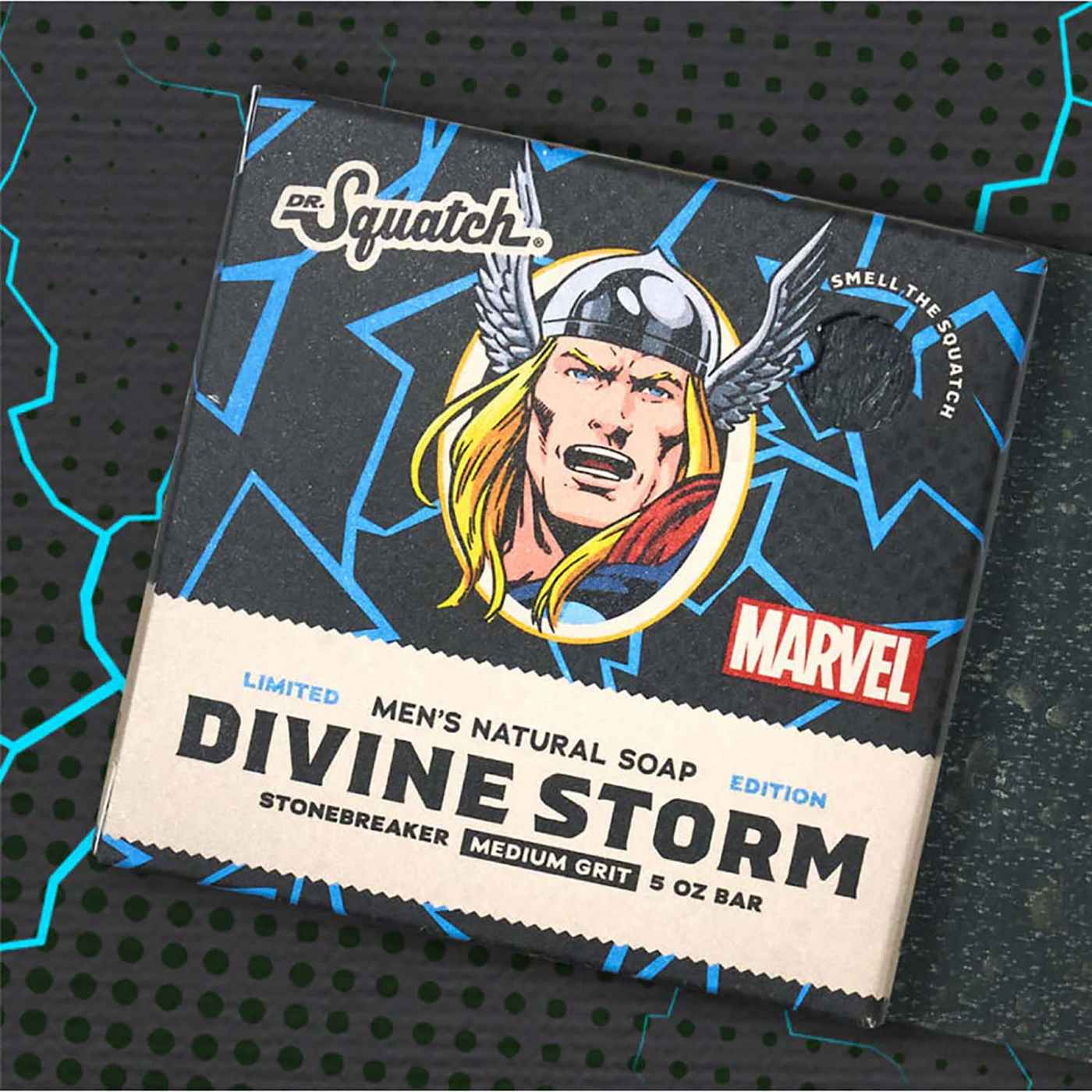 Dr. Squatch The Mighty Thor Divine Storm Men's Natural Soap; image 2 of 2