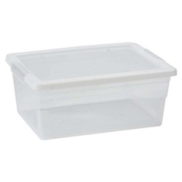 Hemisphere Trading Storage Bin with Lid - Clear, Small