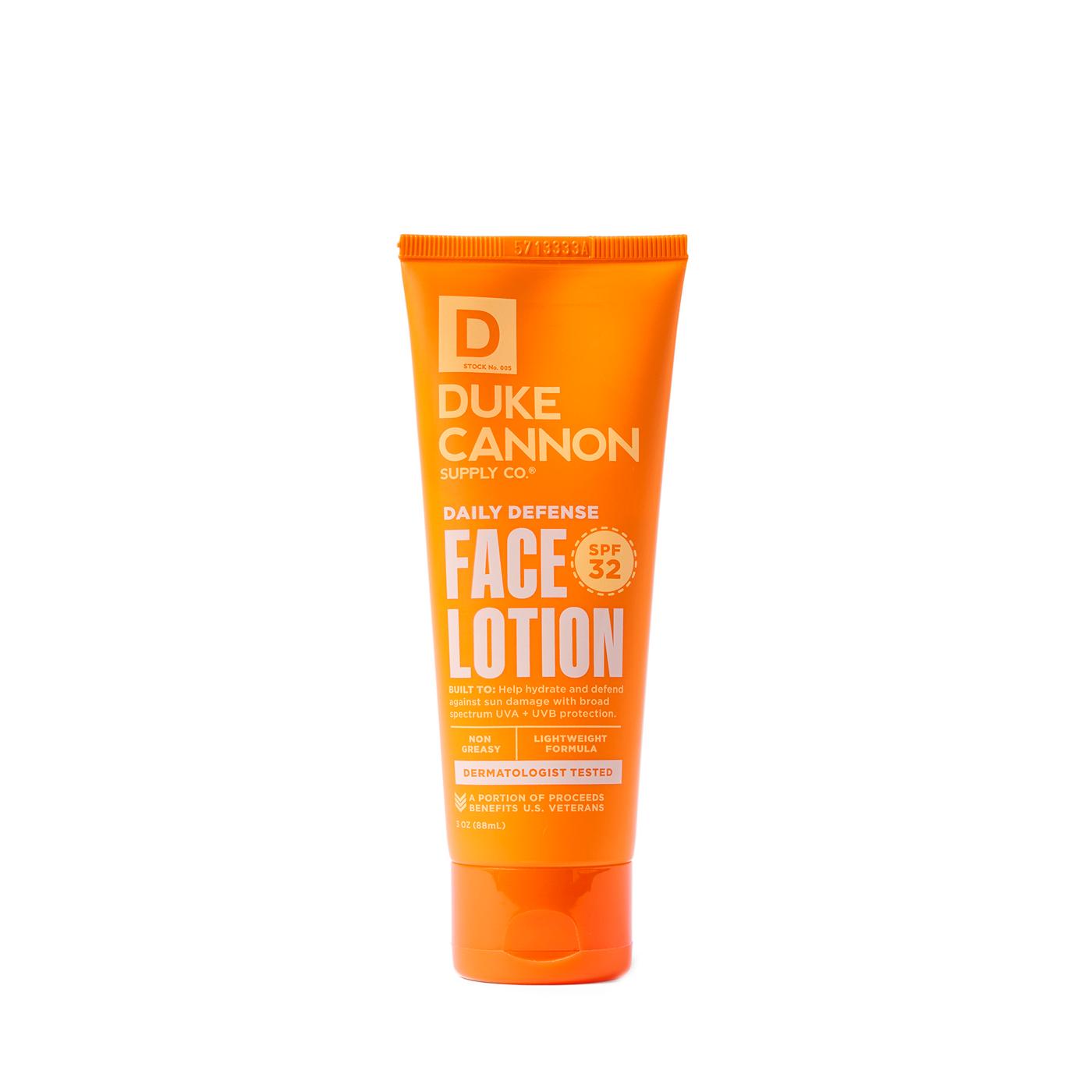 Duke Cannon Daily Defense Face Lotion; image 1 of 7