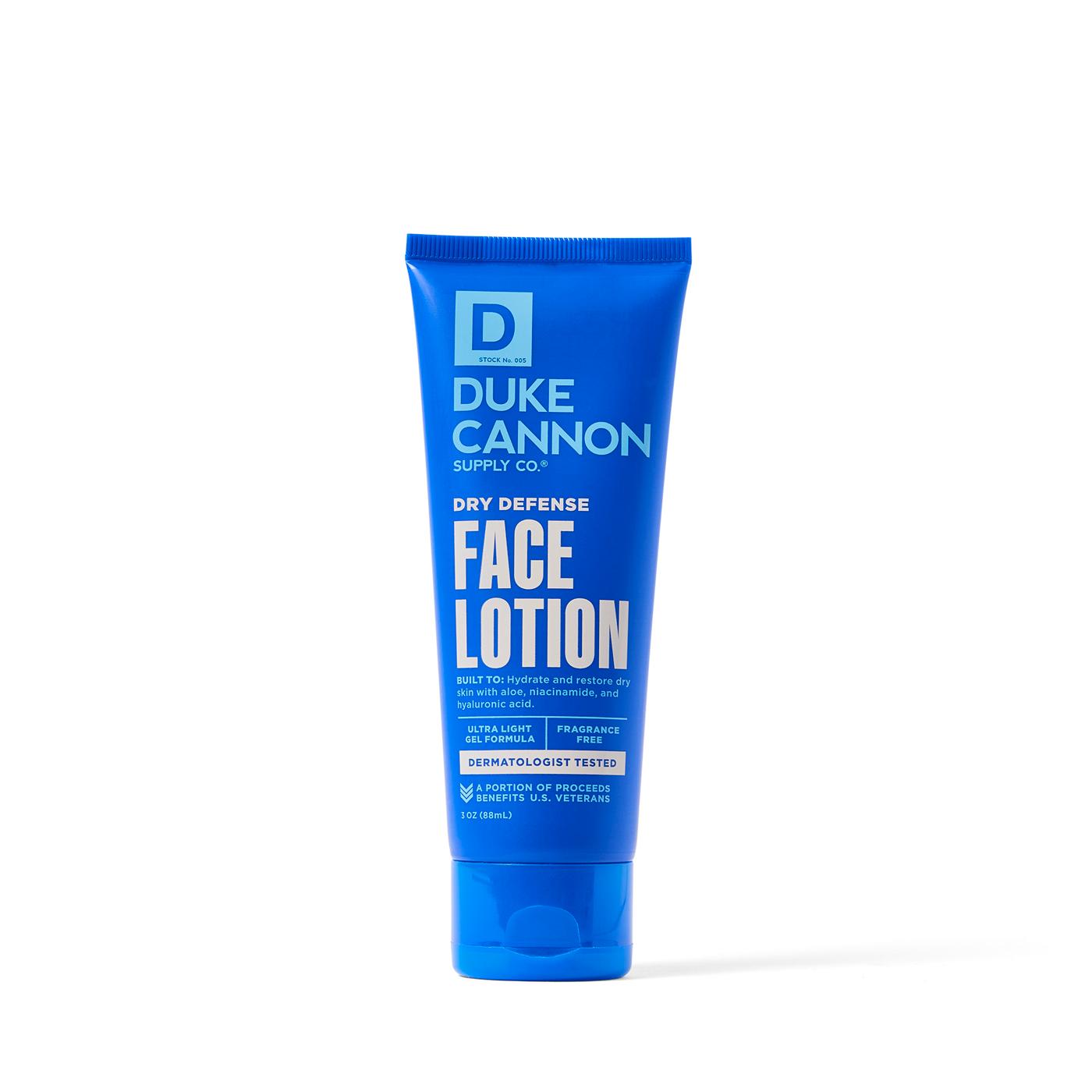 Duke Cannon Hydrating Face Lotion Shop Facial cleansers & scrubs at HEB