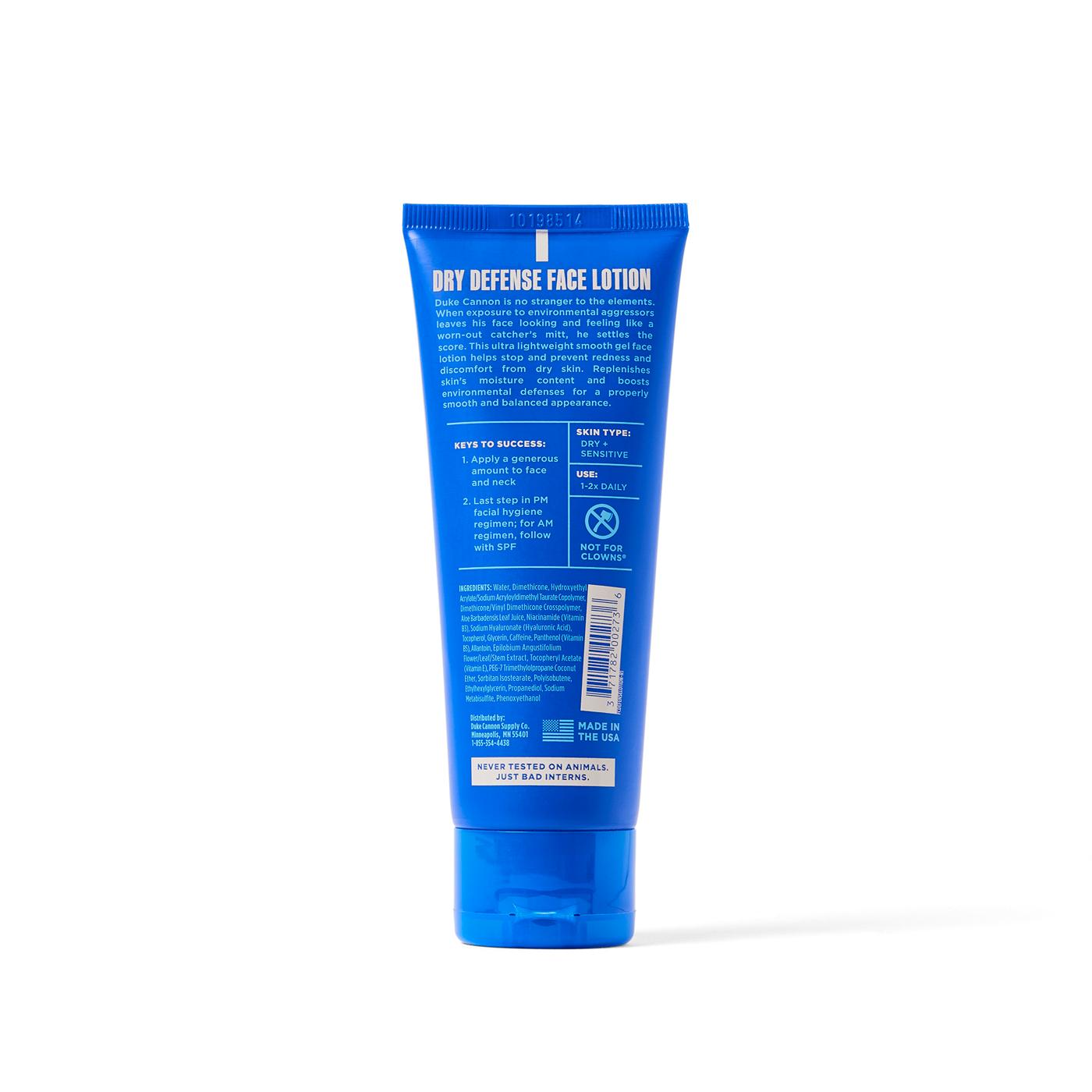 Duke Cannon Hydrating Face Lotion; image 2 of 2