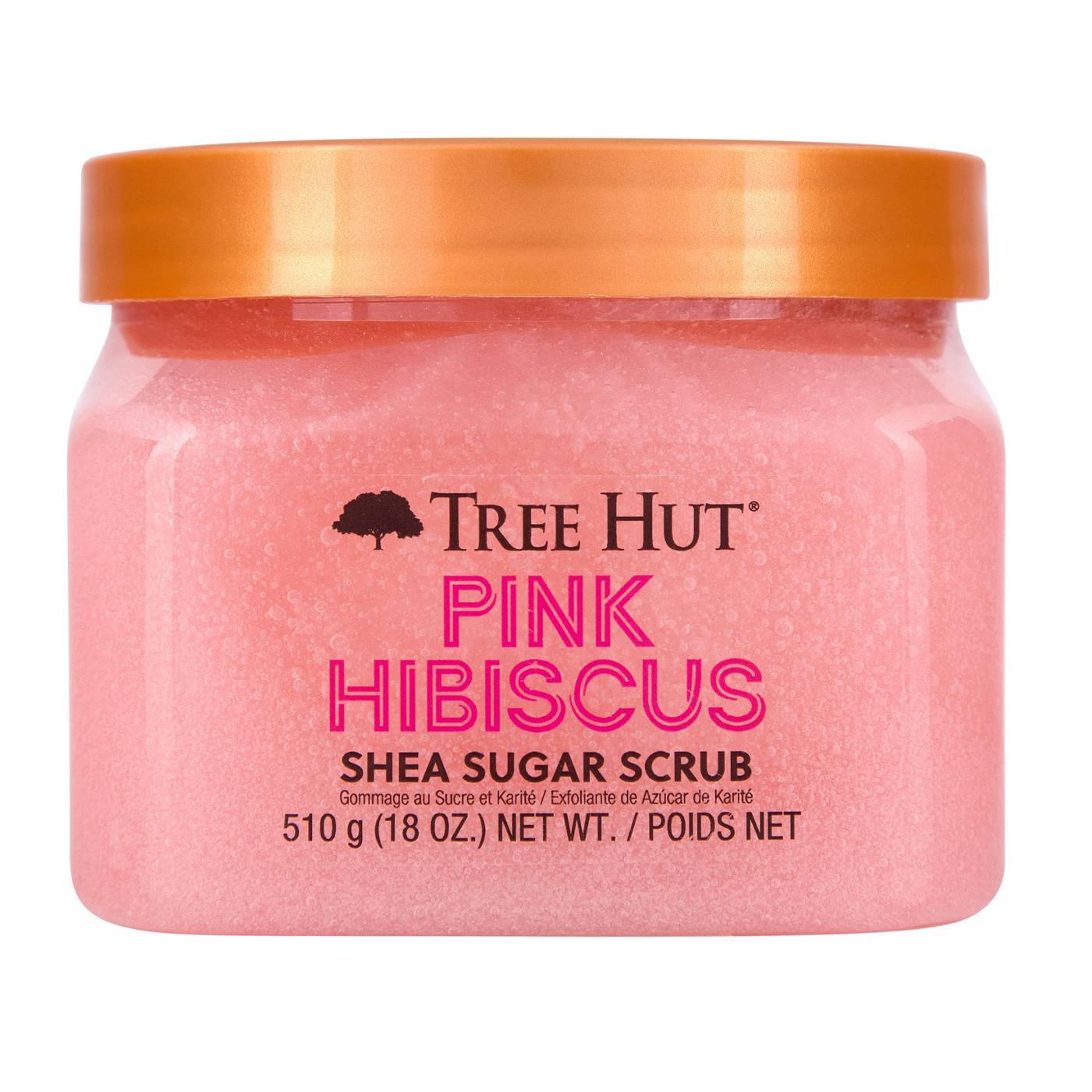 Tree Hut Shea Sugar Scrub - Pink Hibiscus; image 1 of 2