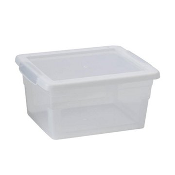 Hemisphere Trading Storage Bin with Lid - Clear, X-Small
