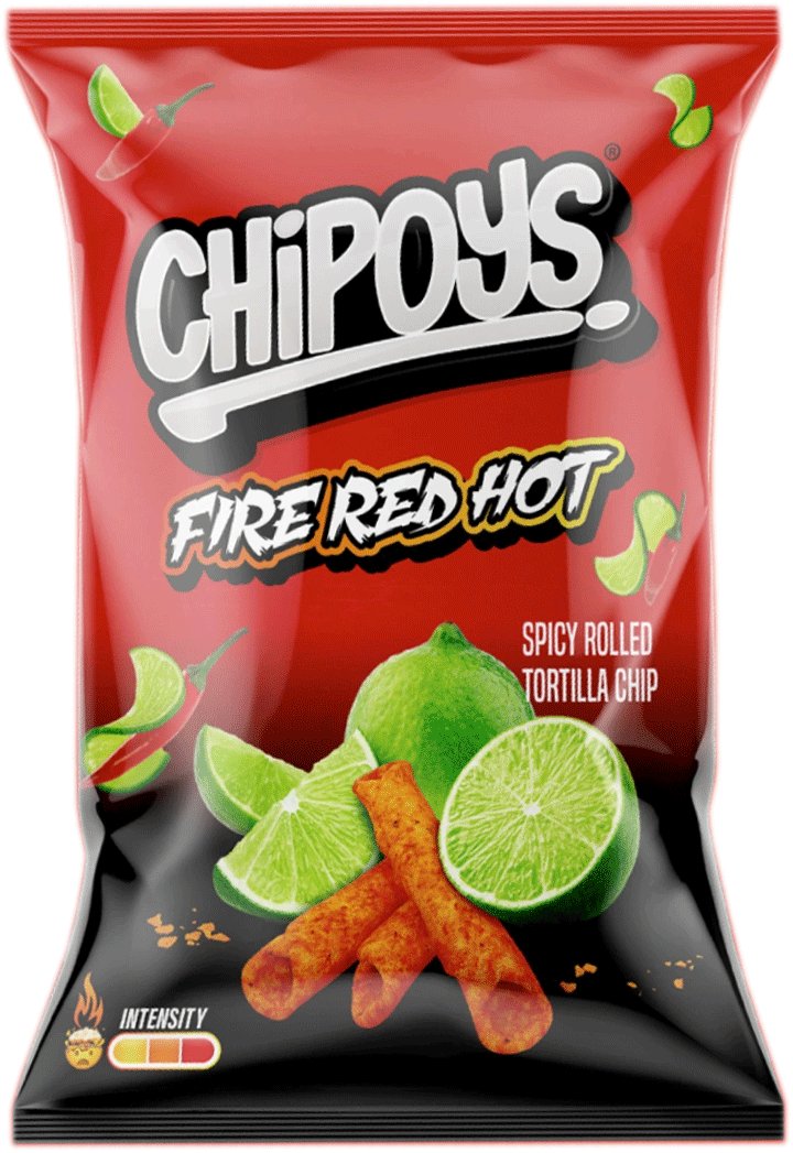 Chipoys Fire Red Hot Rolled Tortilla Chip, 4 oz | Central Market ...