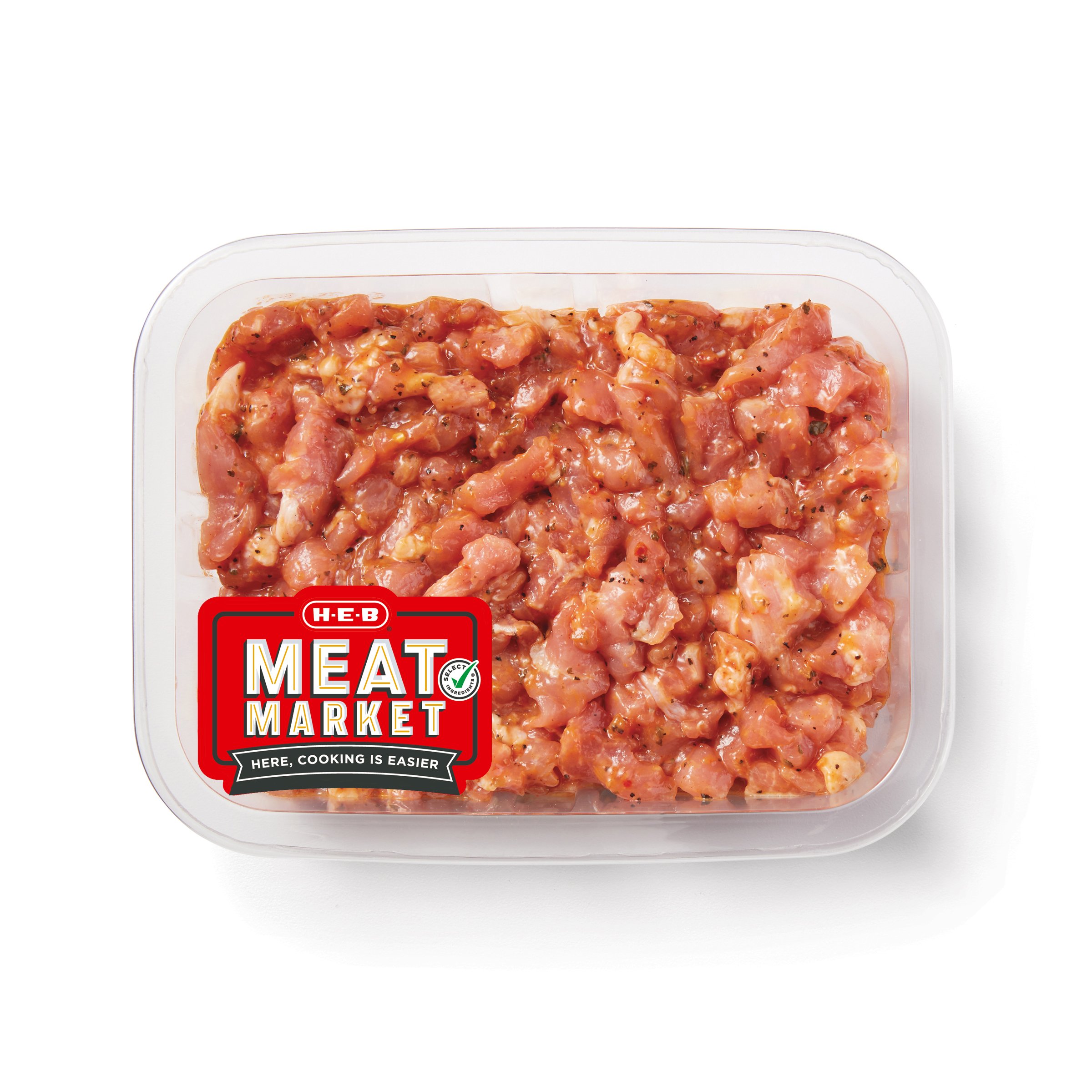 H-E-B Meat Market Marinated Diced Pork – Southwest Style - Shop Pork At ...