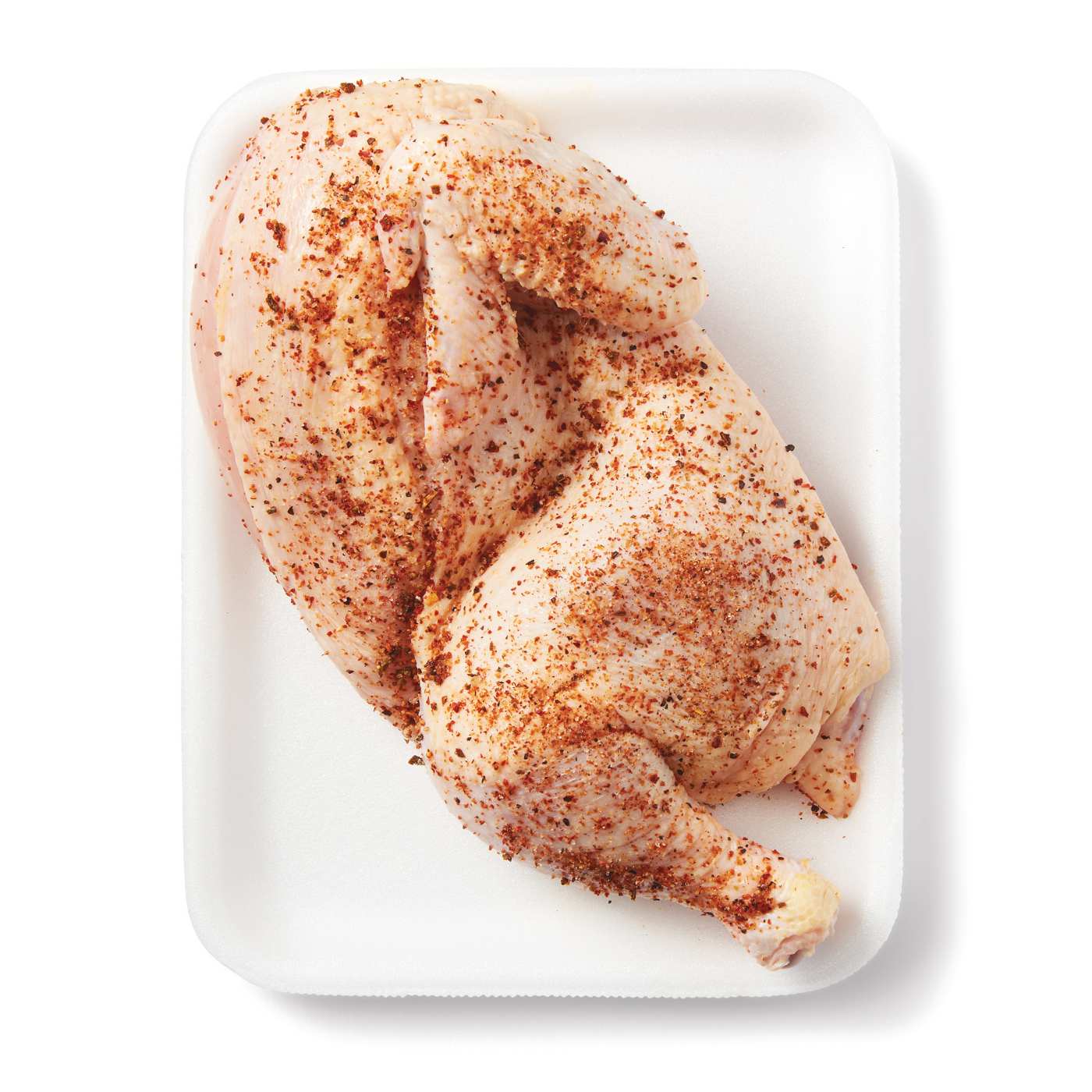 H-E-B Natural Seasoned Bone-in Half Chicken - 5 Pepper 5 Salt; image 1 of 2