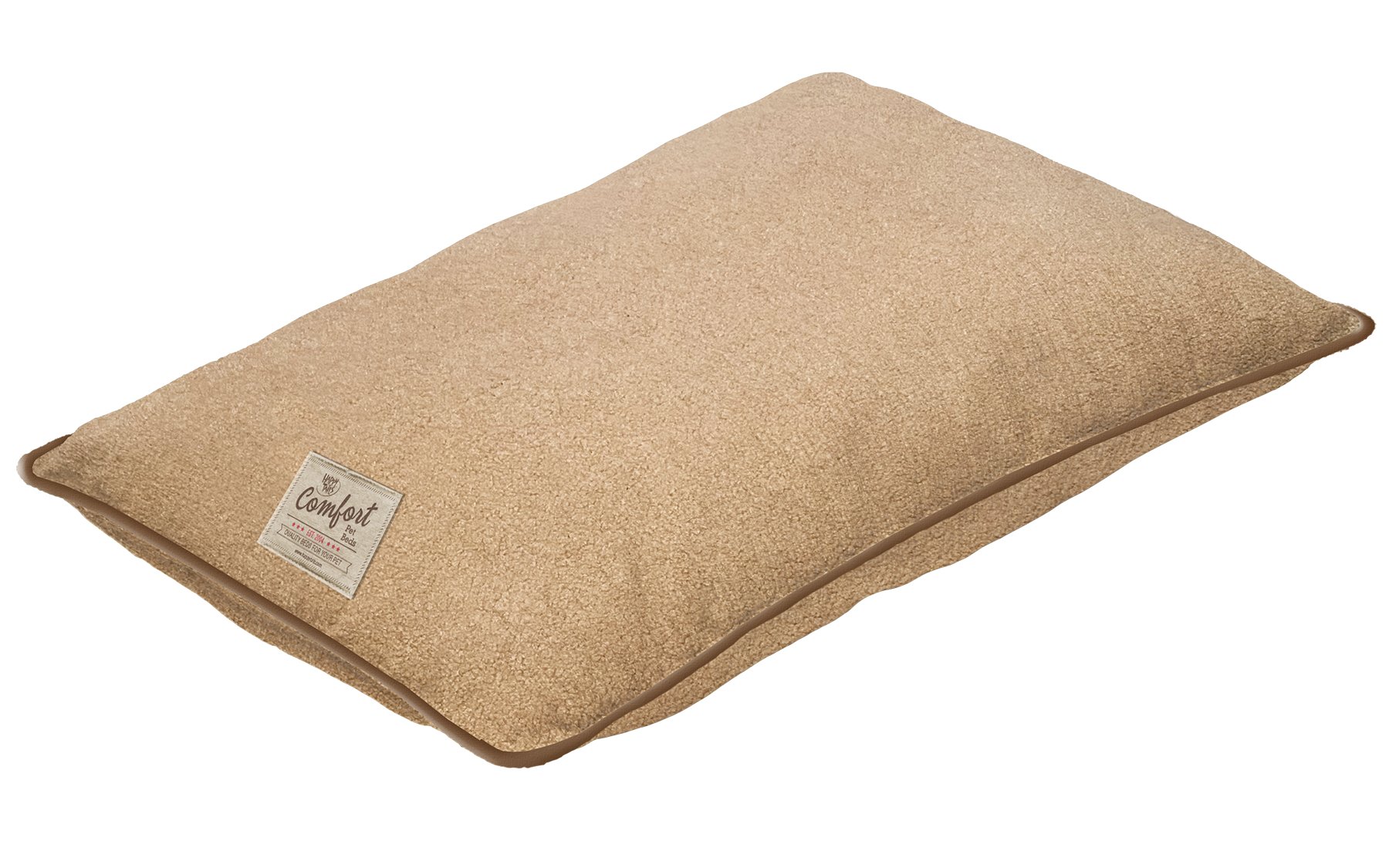 Happy Tails Teddy Beige Pet Bed - Shop Beds at H-E-B