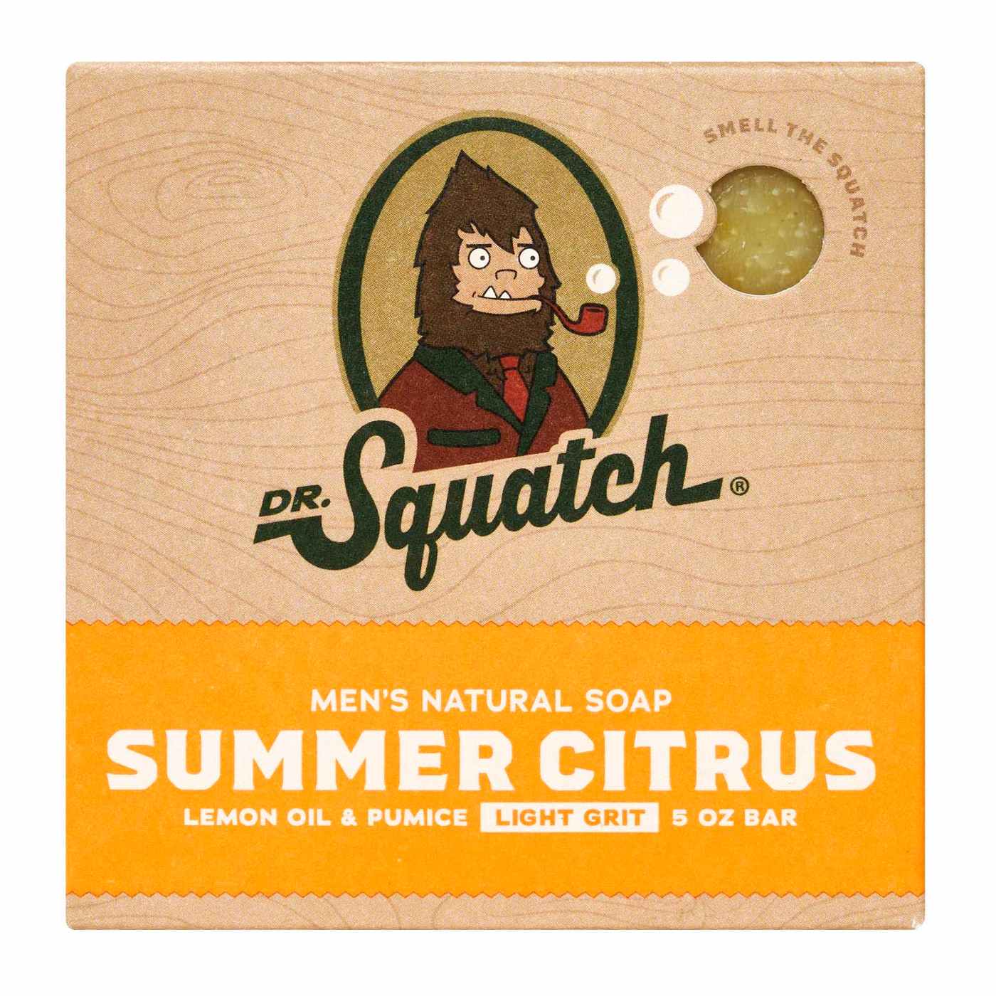 Dr. Squatch Men's Natural Soap - Summer Citrus; image 1 of 5