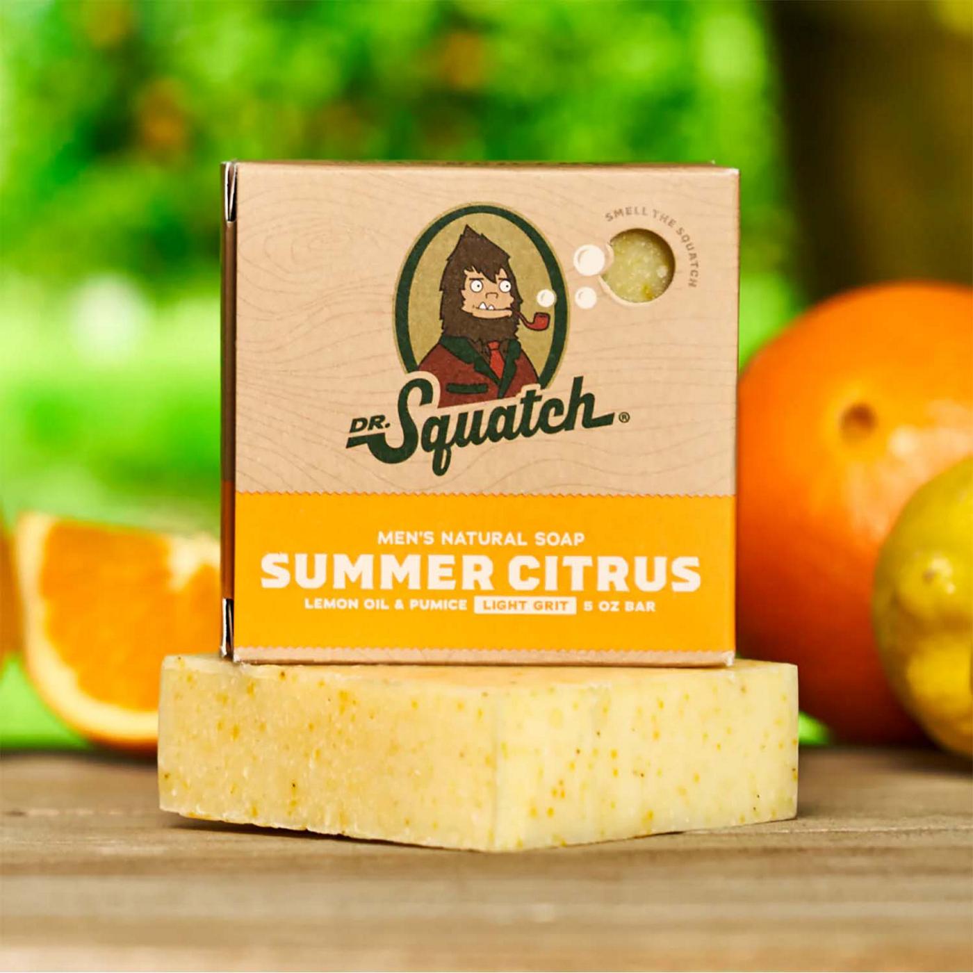 Dr. Squatch Men's Natural Soap - Summer Citrus; image 2 of 5