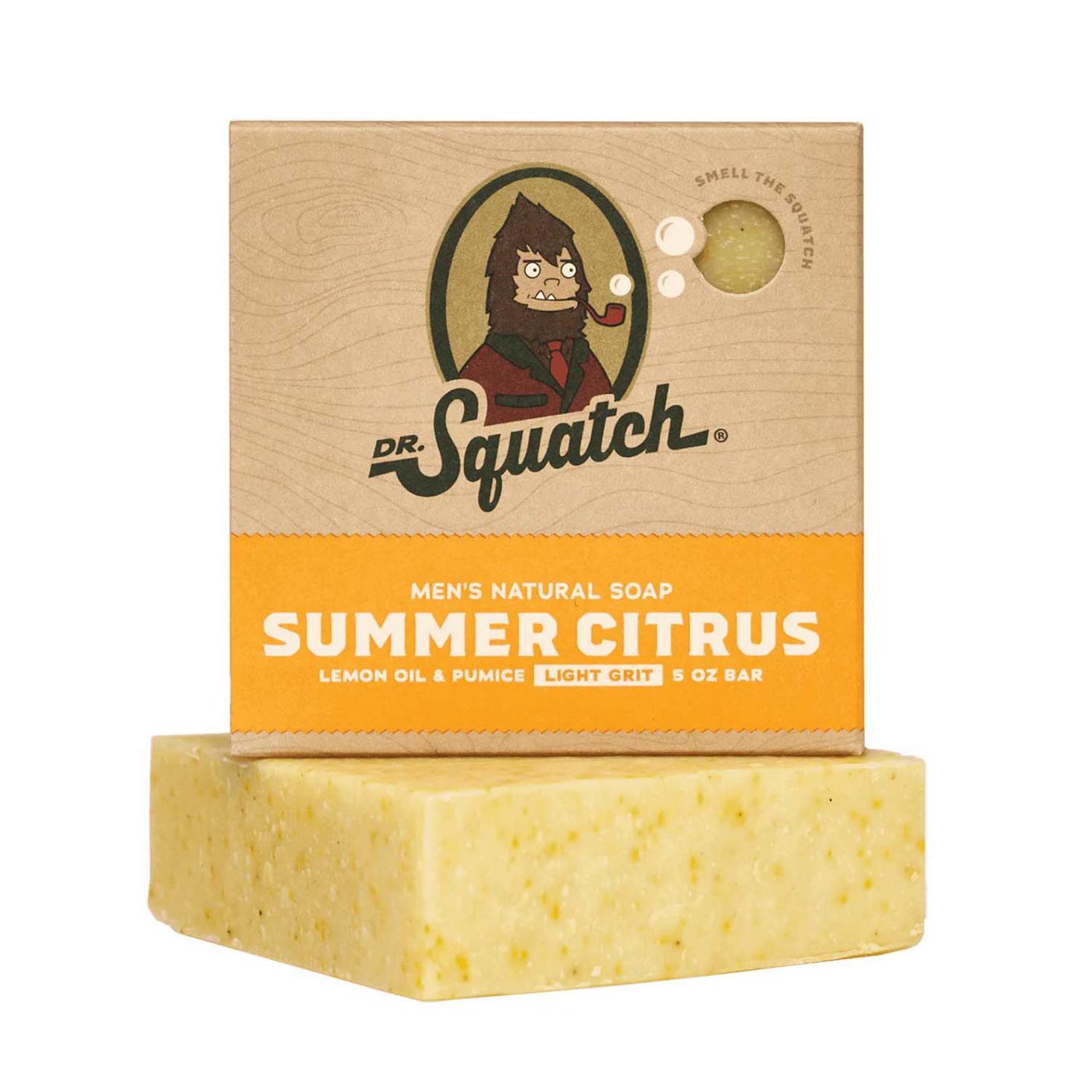 Dr. Squatch Men's Natural Soap - Summer Citrus; image 2 of 5