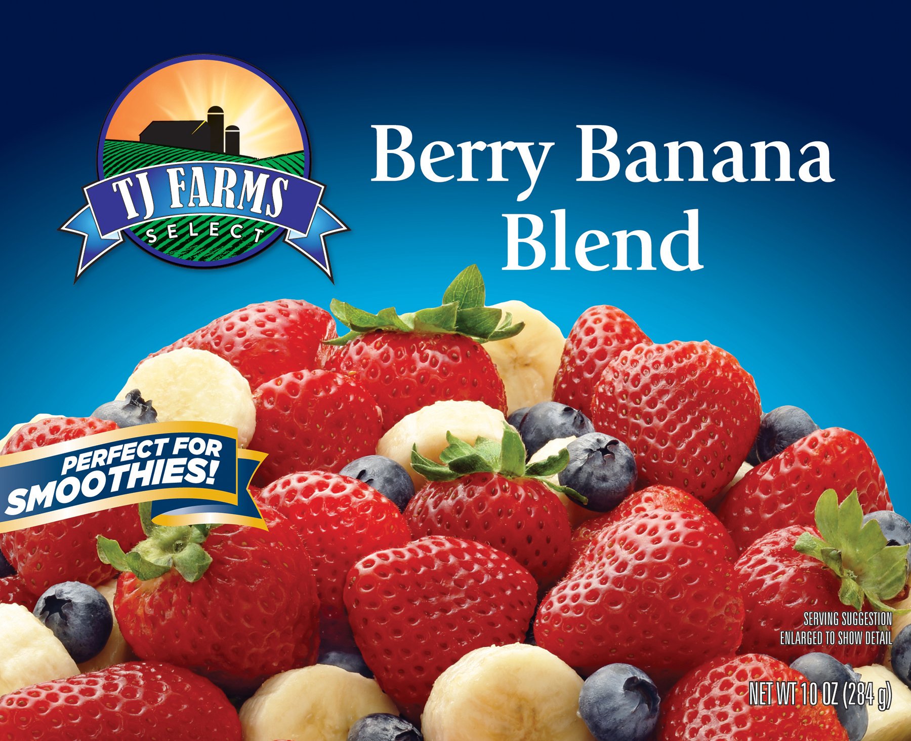 TJ Farms Select Frozen Berry Banana Blend - Shop at H-E-B