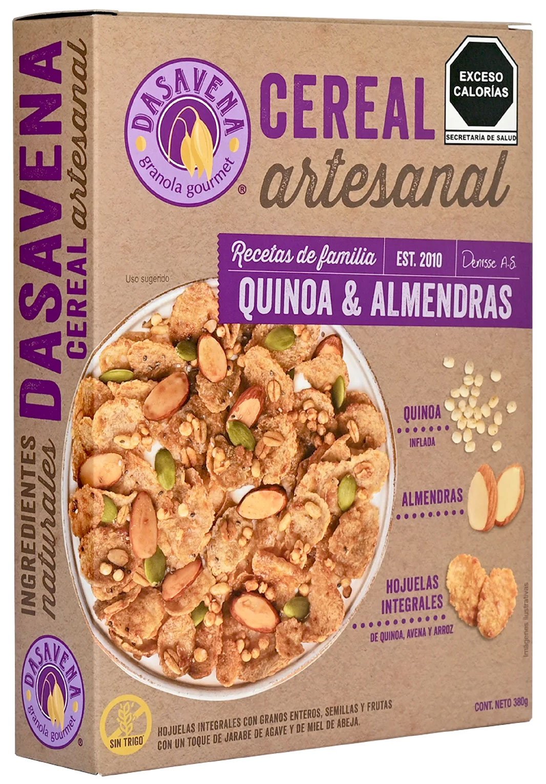 Dasavena Quinoa & Almonds Cereal Shop at HEB