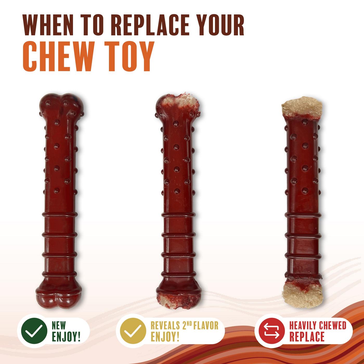 Nylabone Durachew Power Chew Basted Blast Flavor; image 2 of 10