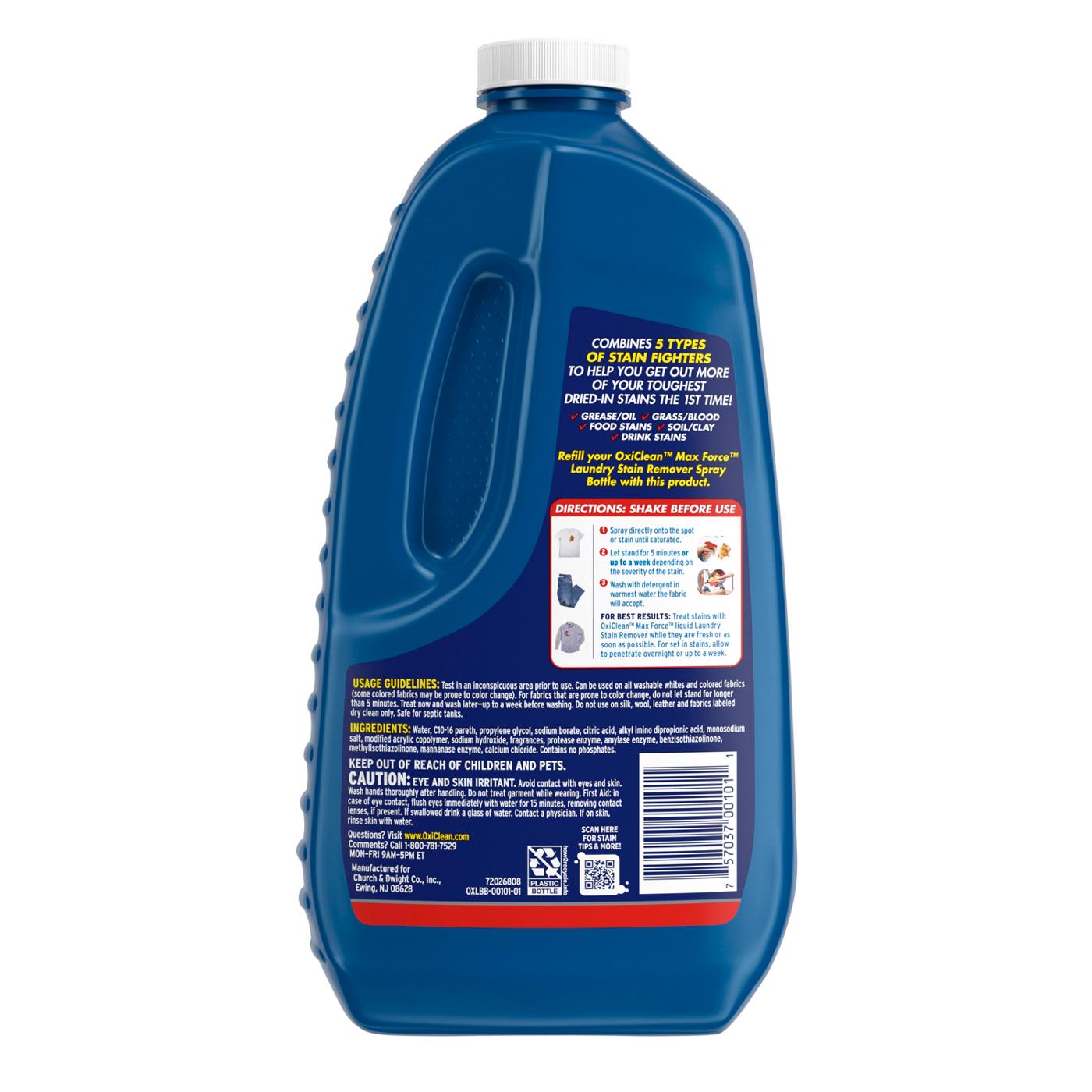 OxiClean Max Force Laundry Stain Remover Refill; image 4 of 4