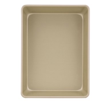 Kitchen & Table by H-E-B Bake & Roast Pan - Gold, 12.5'' x 9''