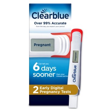Clearblue Early Digital Pregnancy Test, 2 ct