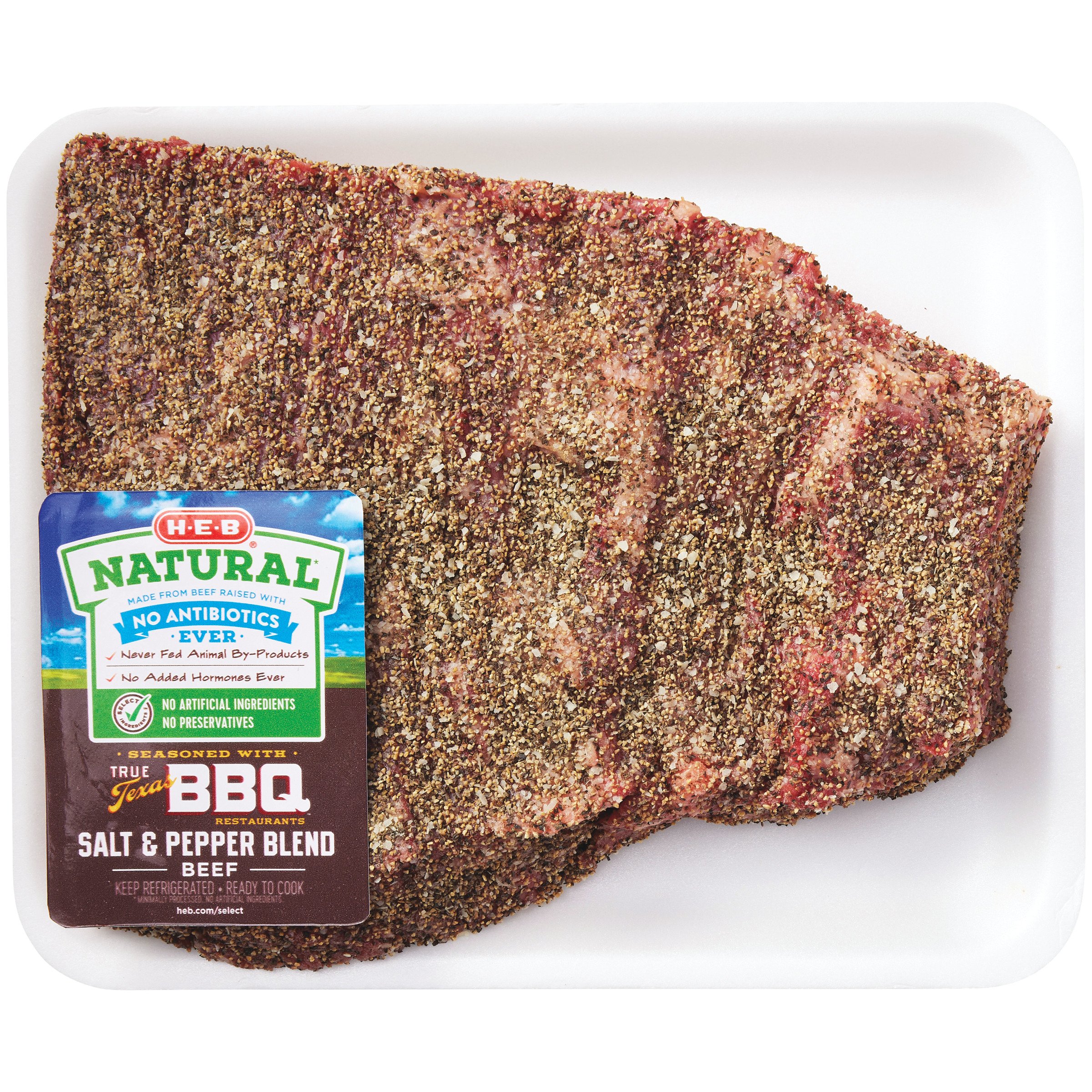 H-E-B Natural Seasoned Boneless Beef Brisket Point – True Texas BBQ ...