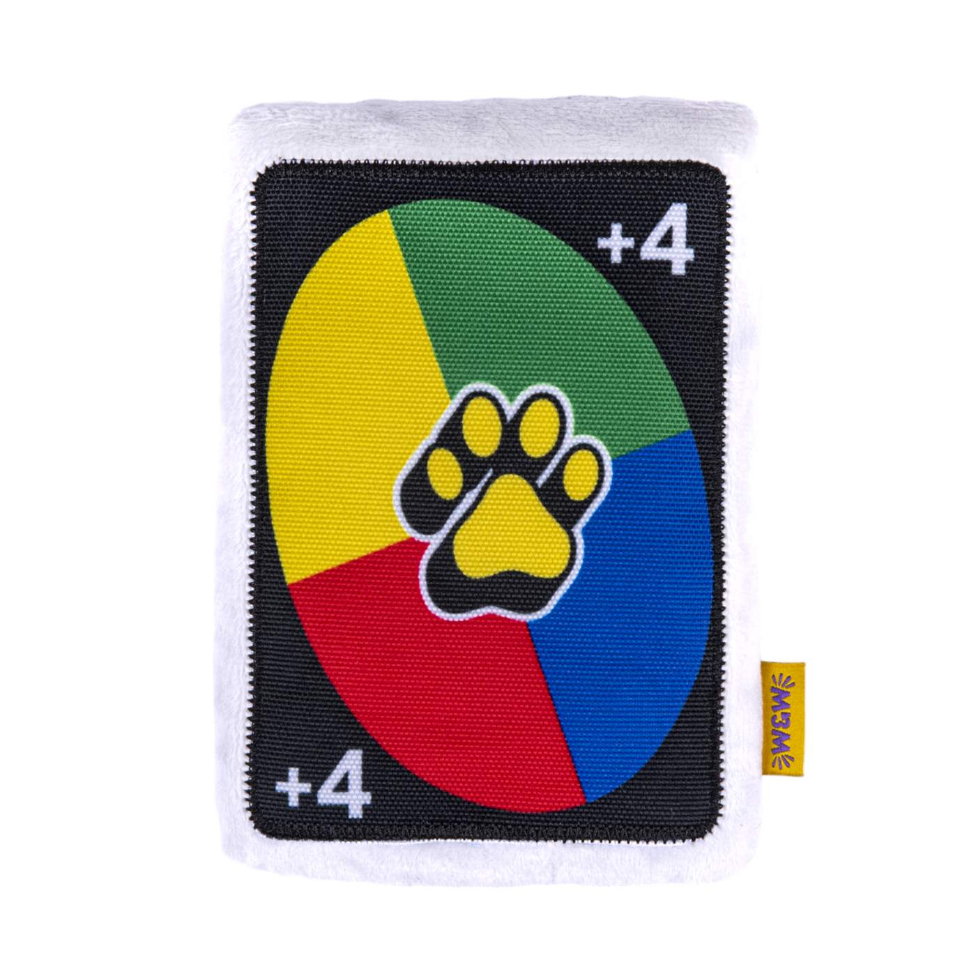 Woof & Whiskers Plush Dog Toy - Large Playing Card; image 1 of 6