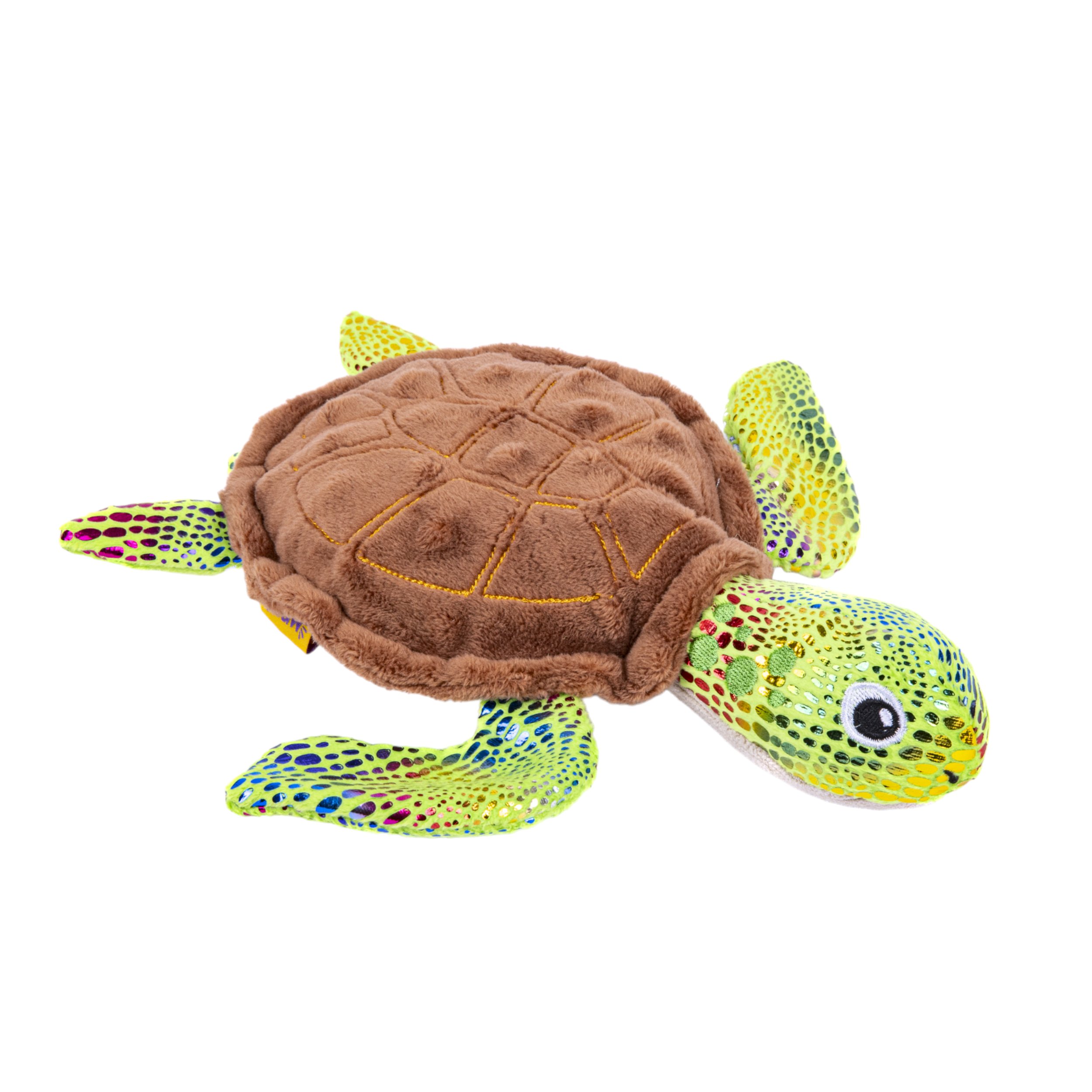 Woof & Whiskers Plush Dog Toy - Turtle Mixed - Shop Plush Toys At H-e-b