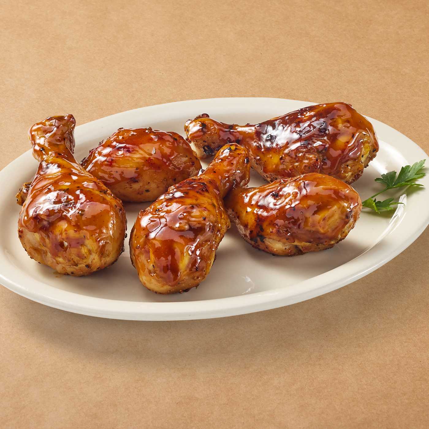 H-E-B Meat Market Seasoned Chicken Drumsticks - Honey BBQ; image 2 of 2