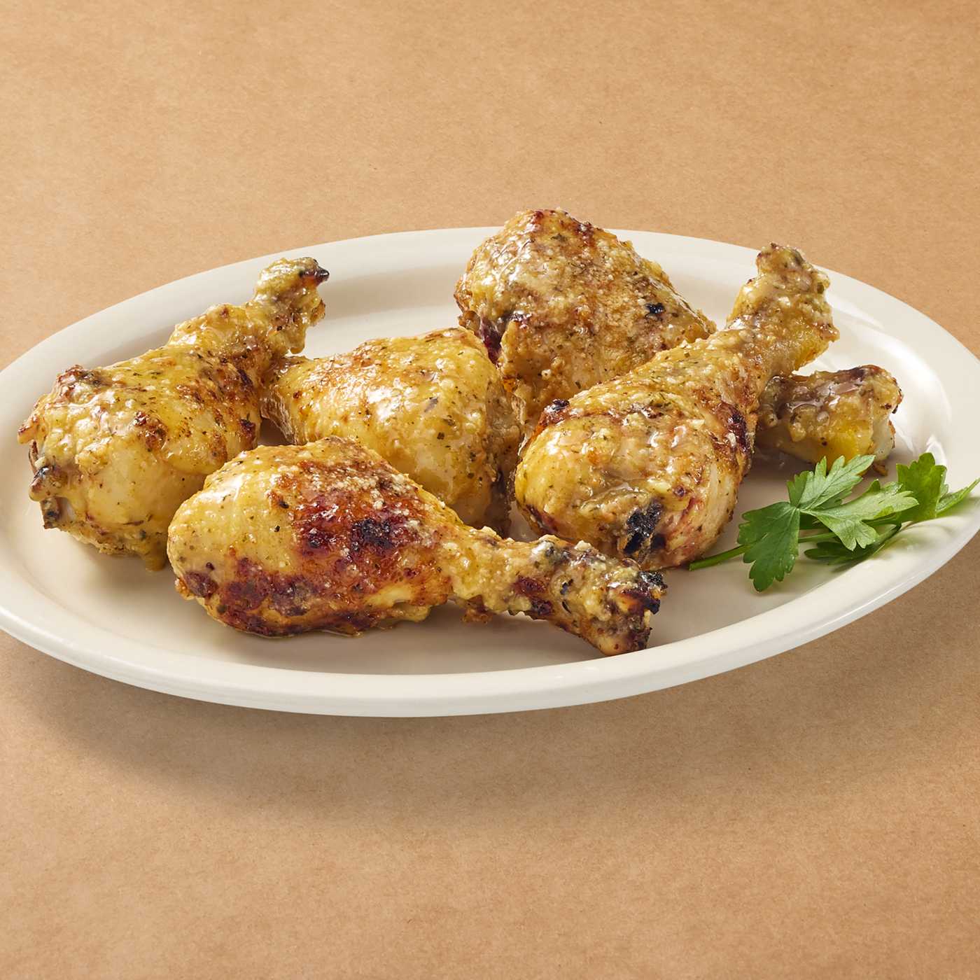 H-E-B Meat Market Marinated Chicken Drumsticks – Garlic Parmesan; image 2 of 2