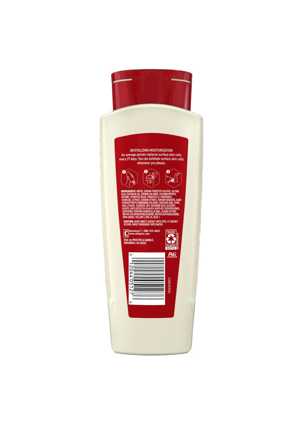 Old Spice Revitalizing Body Wash with Charcoal; image 2 of 2