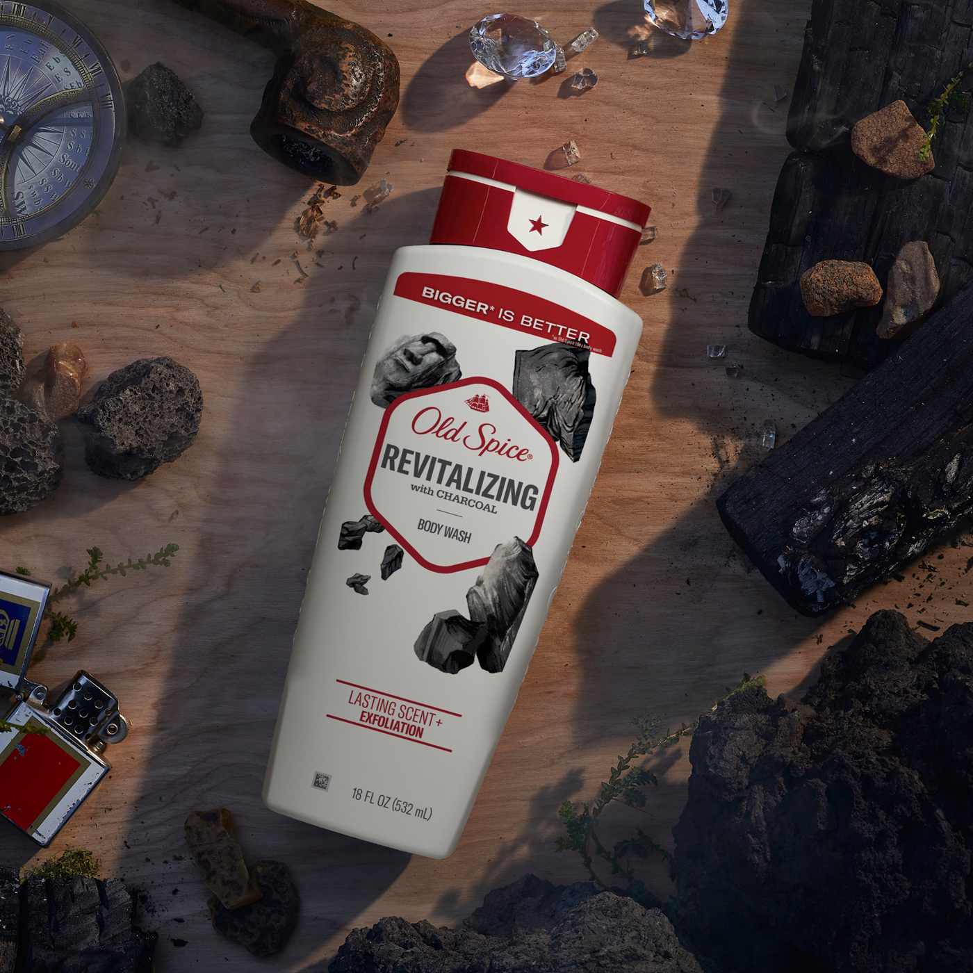 Old Spice Revitalizing Body Wash with Charcoal; image 5 of 8