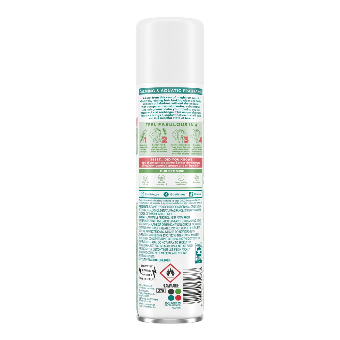 Batiste Lakeside Retreat Dry Shampoo; image 2 of 2