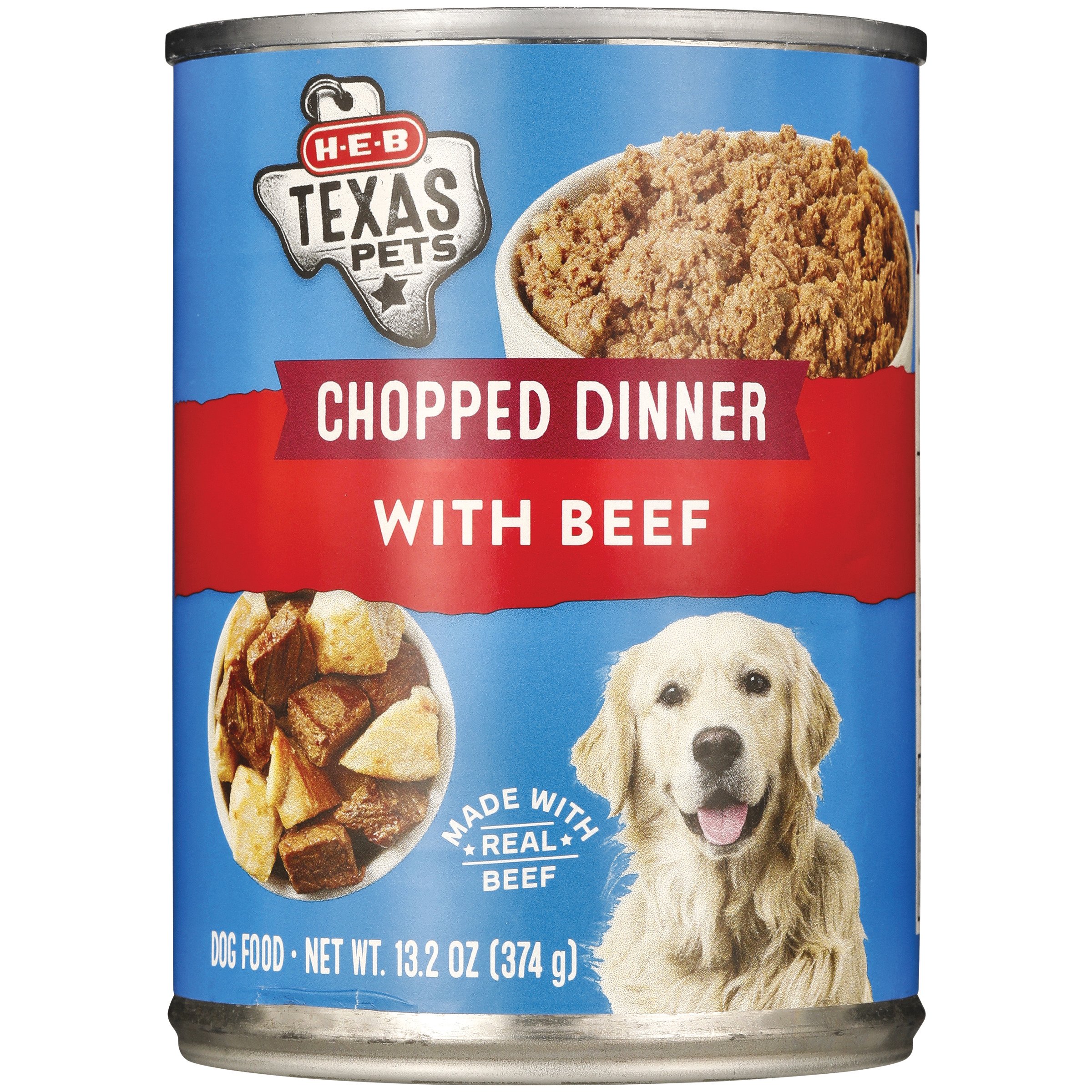 HEB Texas Pets Chopped Beef Wet Dog Food Shop Food at HEB