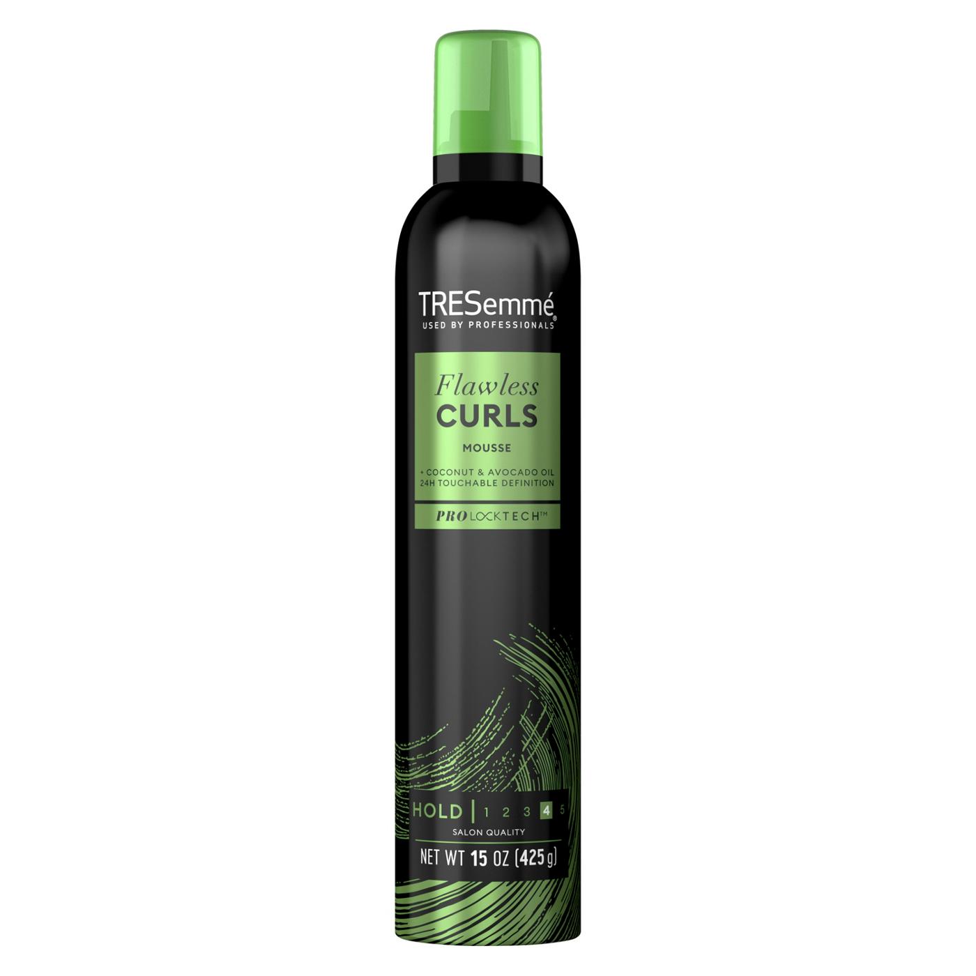 TRESemmé Flawless Curls Extra Hold Mousse ; image 1 of 4
