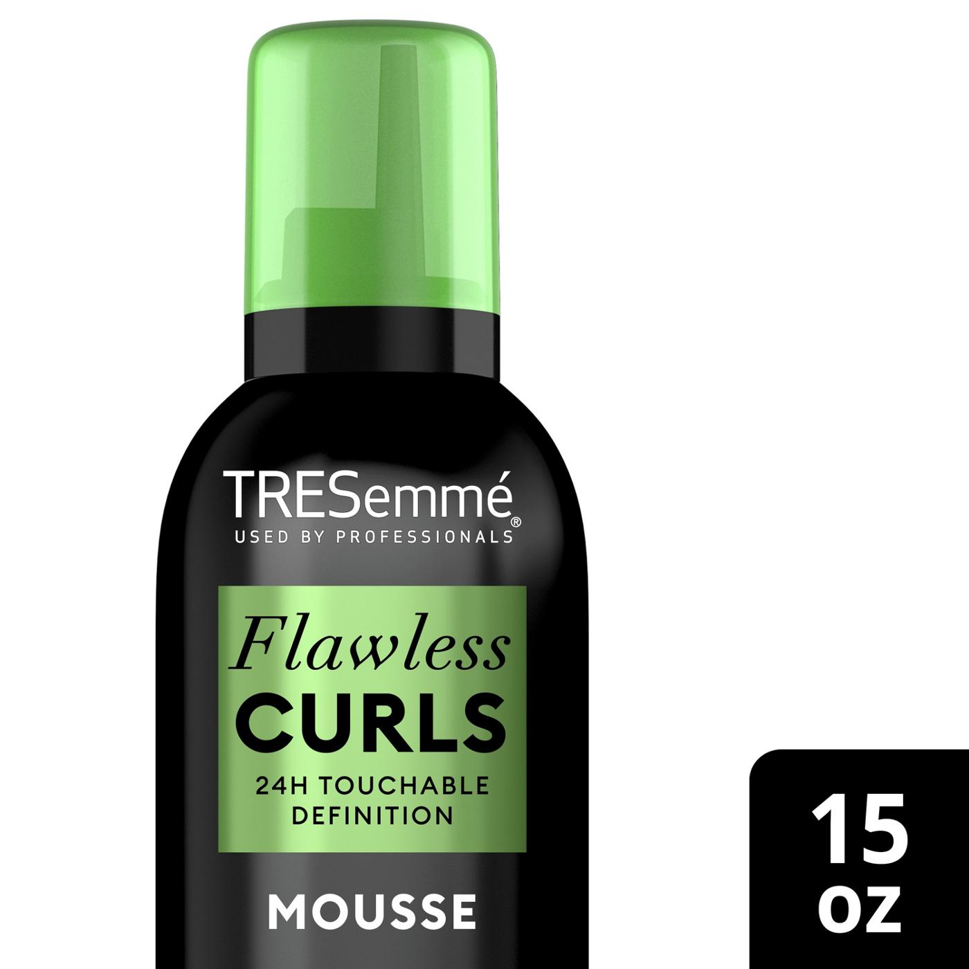 TRESemmé Flawless Curls Extra Hold Mousse ; image 2 of 4