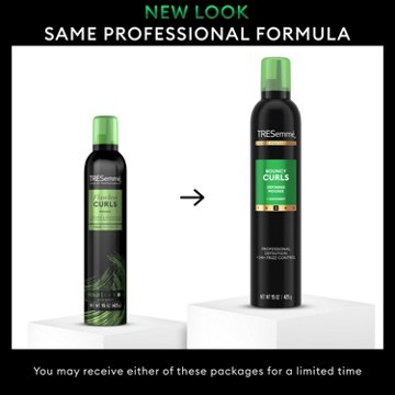 TRESemmé Bouncy Curls Peptide Blend Defining Styling Mousse, 15 oz