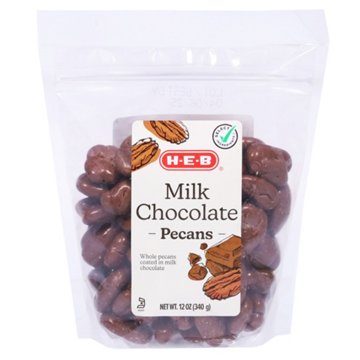 H-E-B Milk Chocolate-Covered Pecans