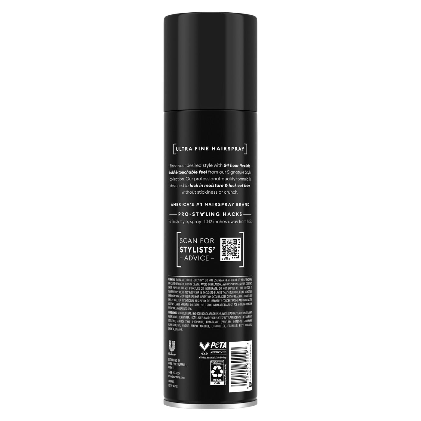 TRESemmé Ultra Fine Hold Hairspray; image 3 of 4