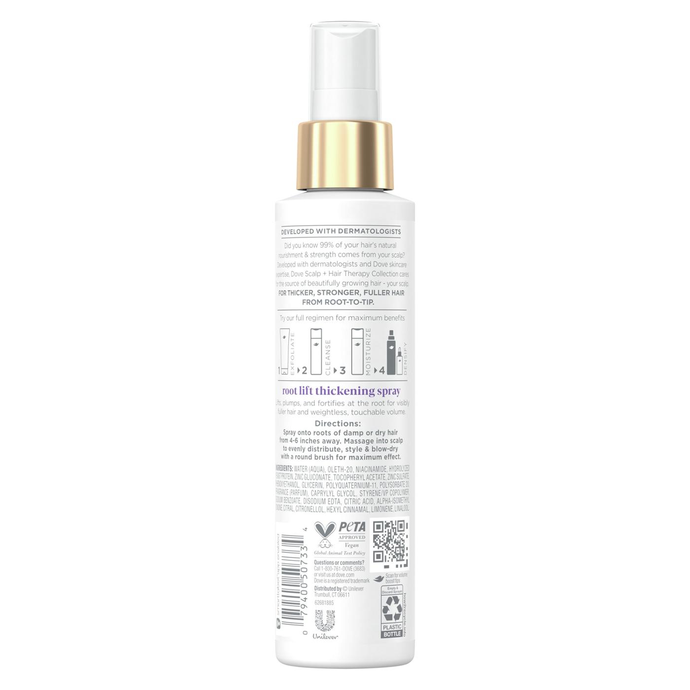 Dove Scalp+ Hair Therapy Thickening Spray; image 3 of 5